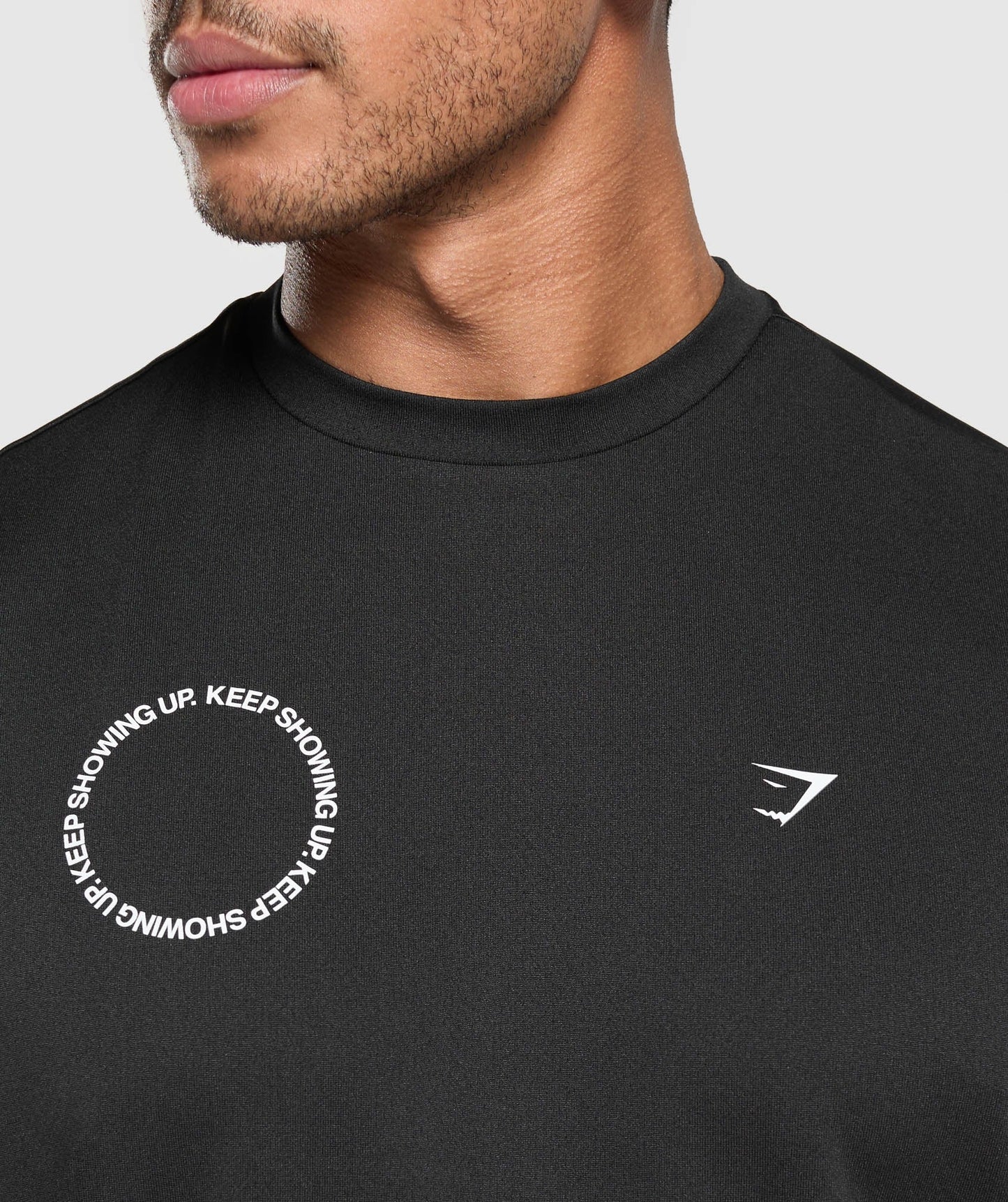 Gymshark Keep Showing Up Tank - Black