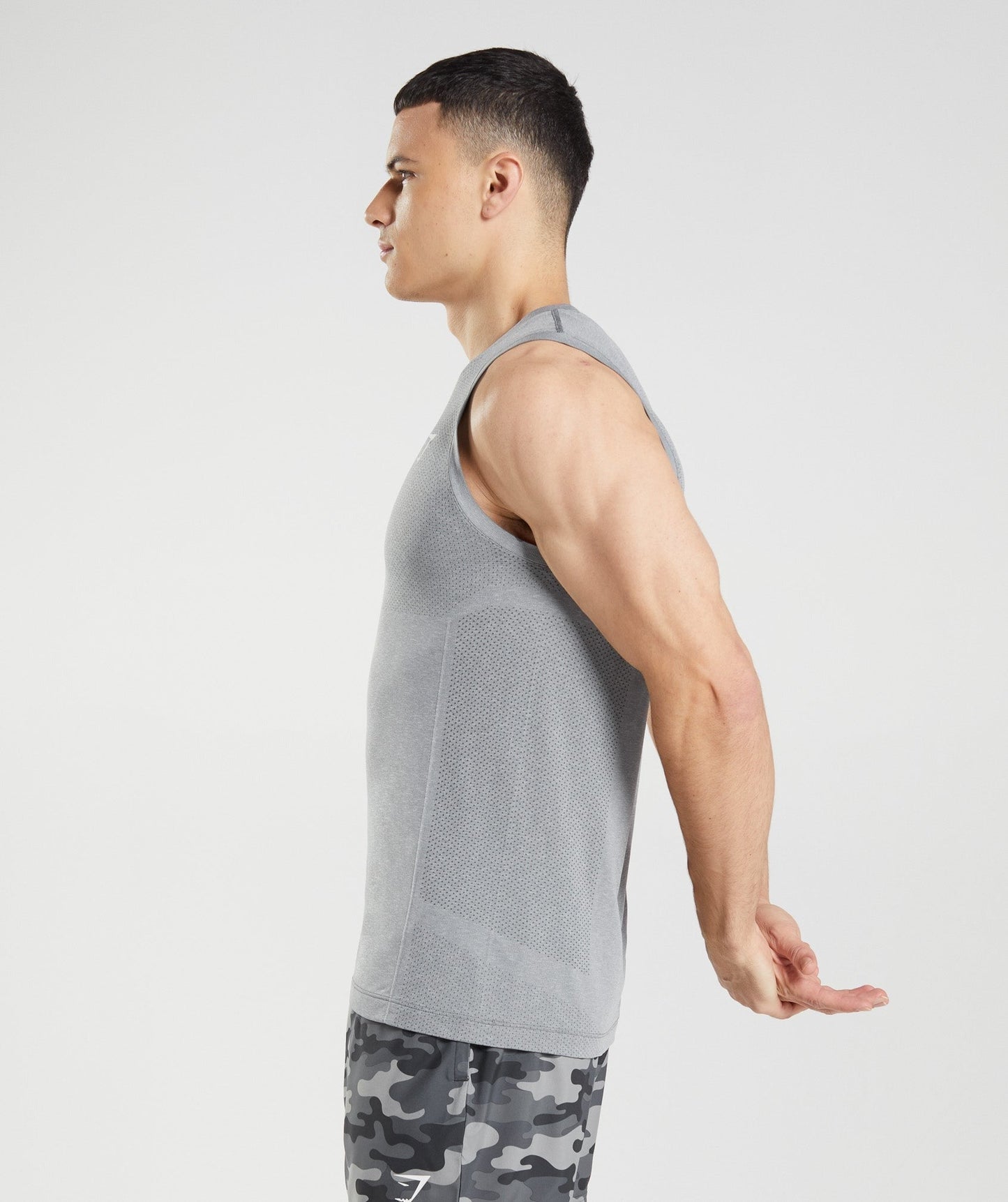 Gymshark Vital Light Tank - Charcoal Grey Marl