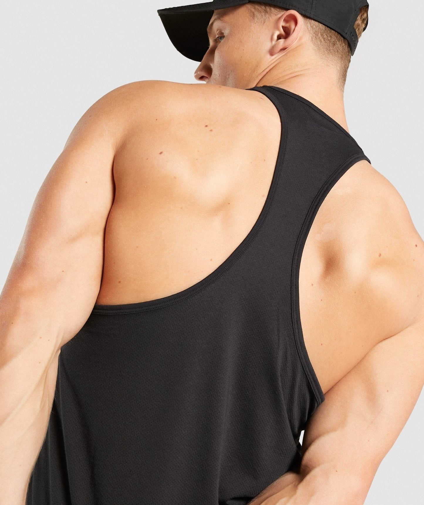 Gymshark Chalk Stringer - Black