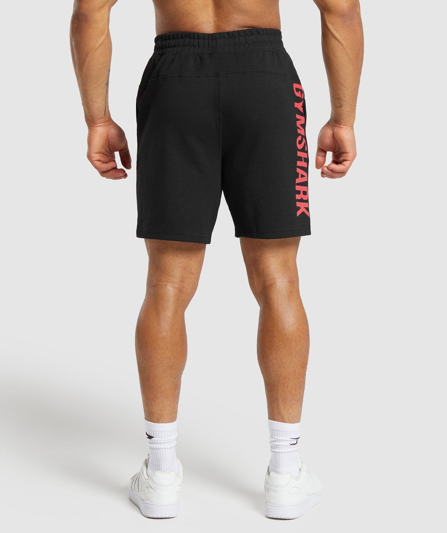 Gymshark Impact Shorts - Black/Vivid Red