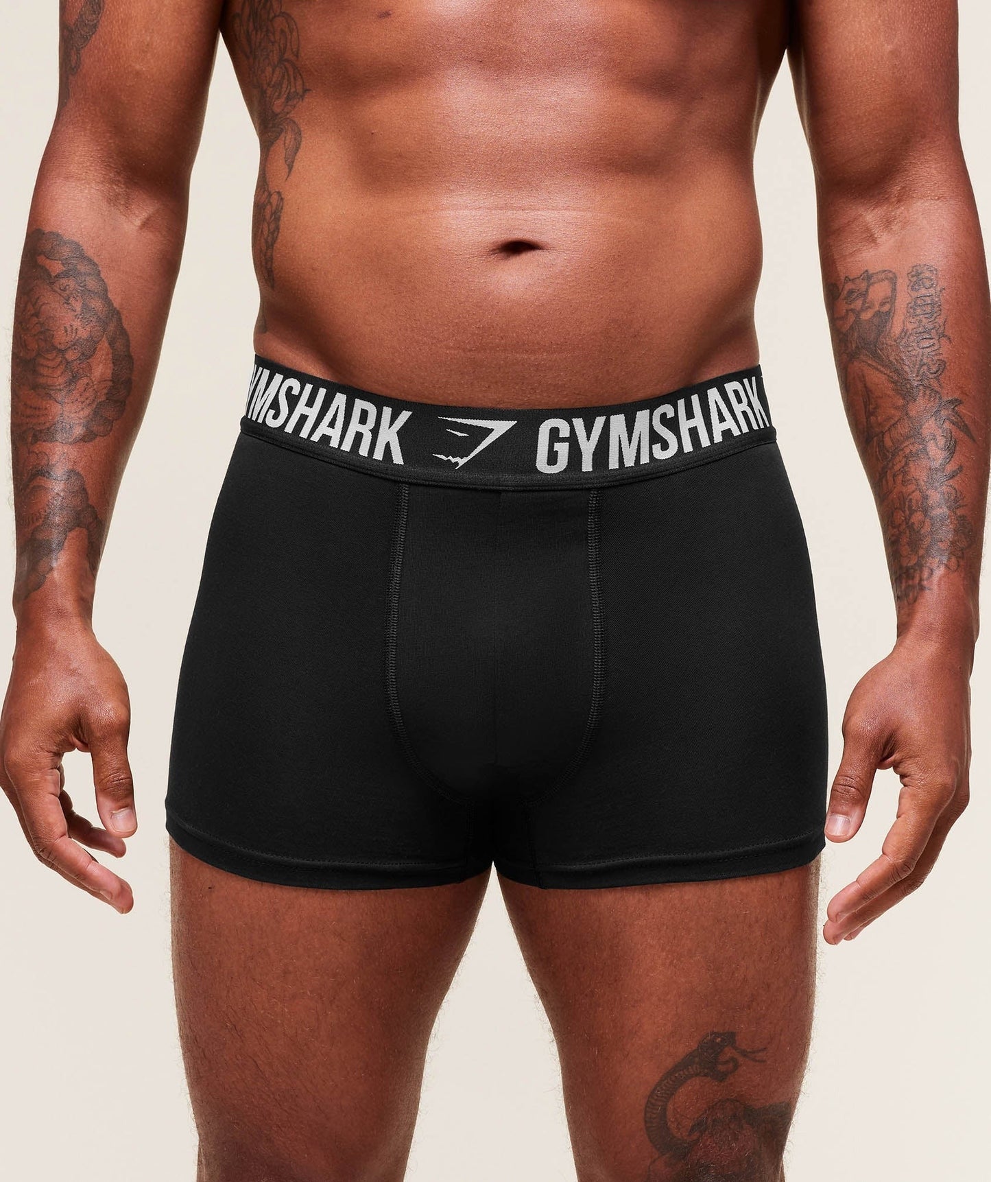 Gymshark Boxer Brief 3PK - Black