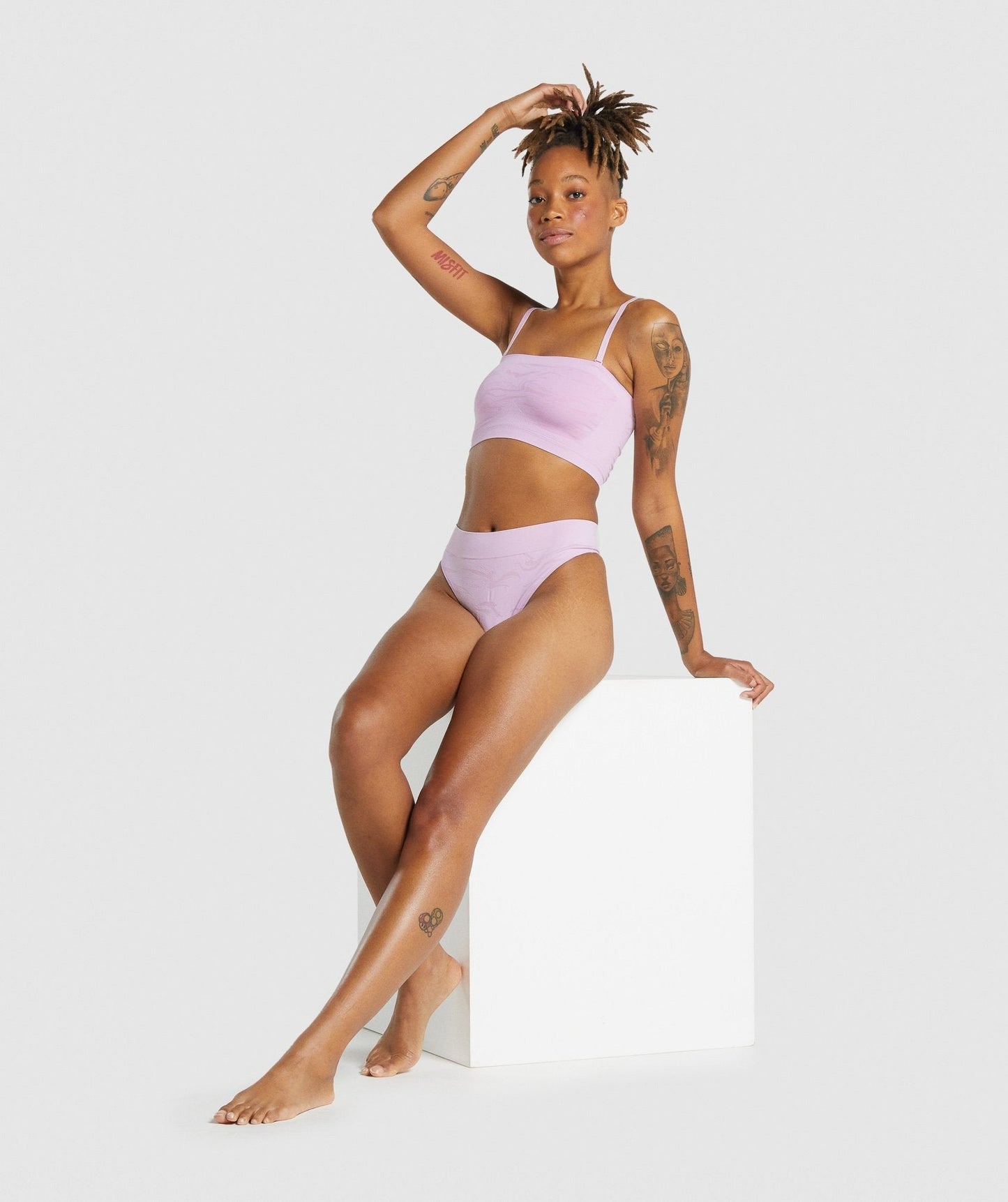 Gymshark Seamless Bandeau - Light Pink