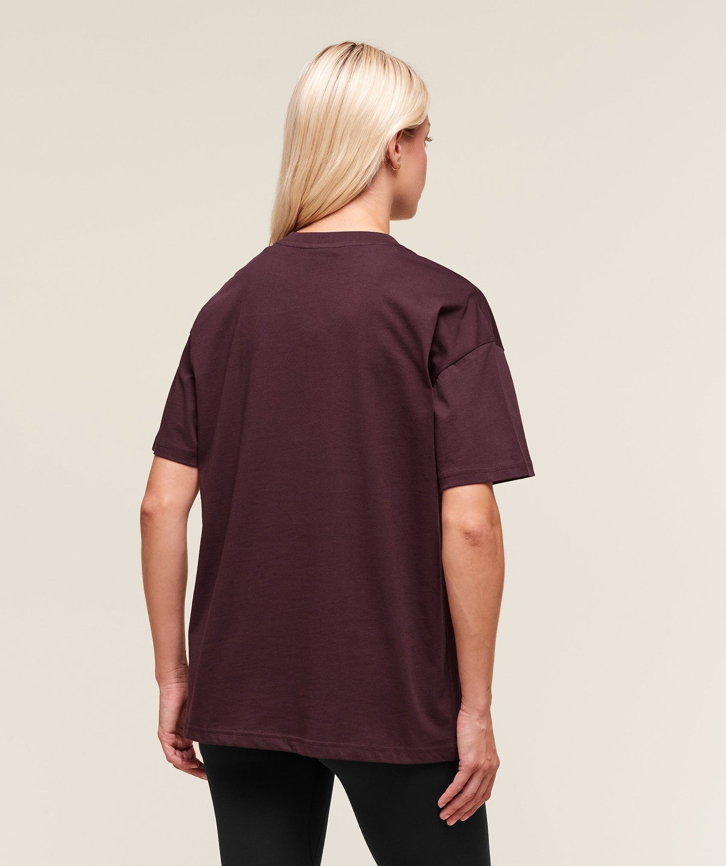 Gymshark Training Oversized T-Shirt - Cherry Purple