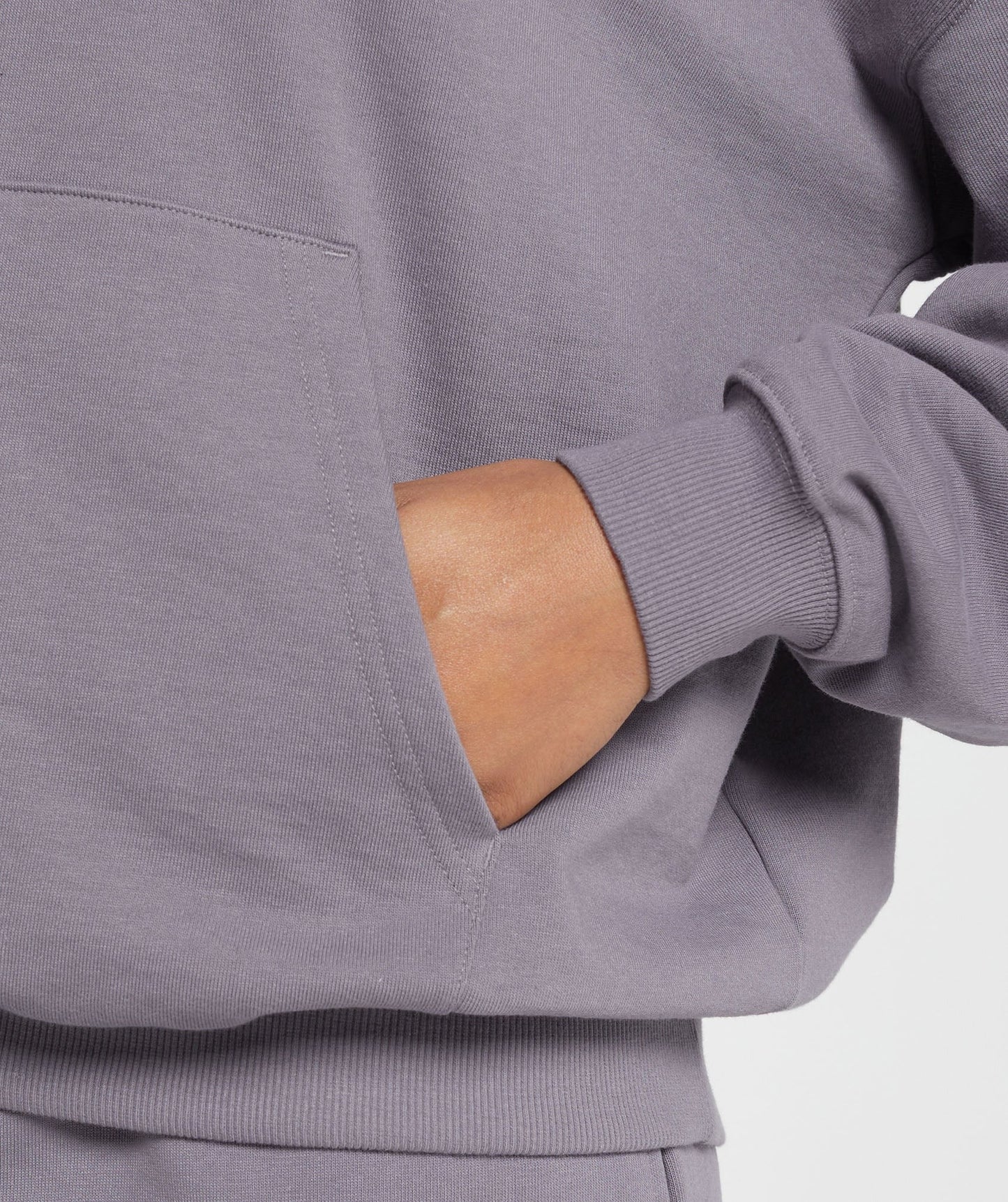 Gymshark Tattoo Oversized Hoodie - Fog Purple