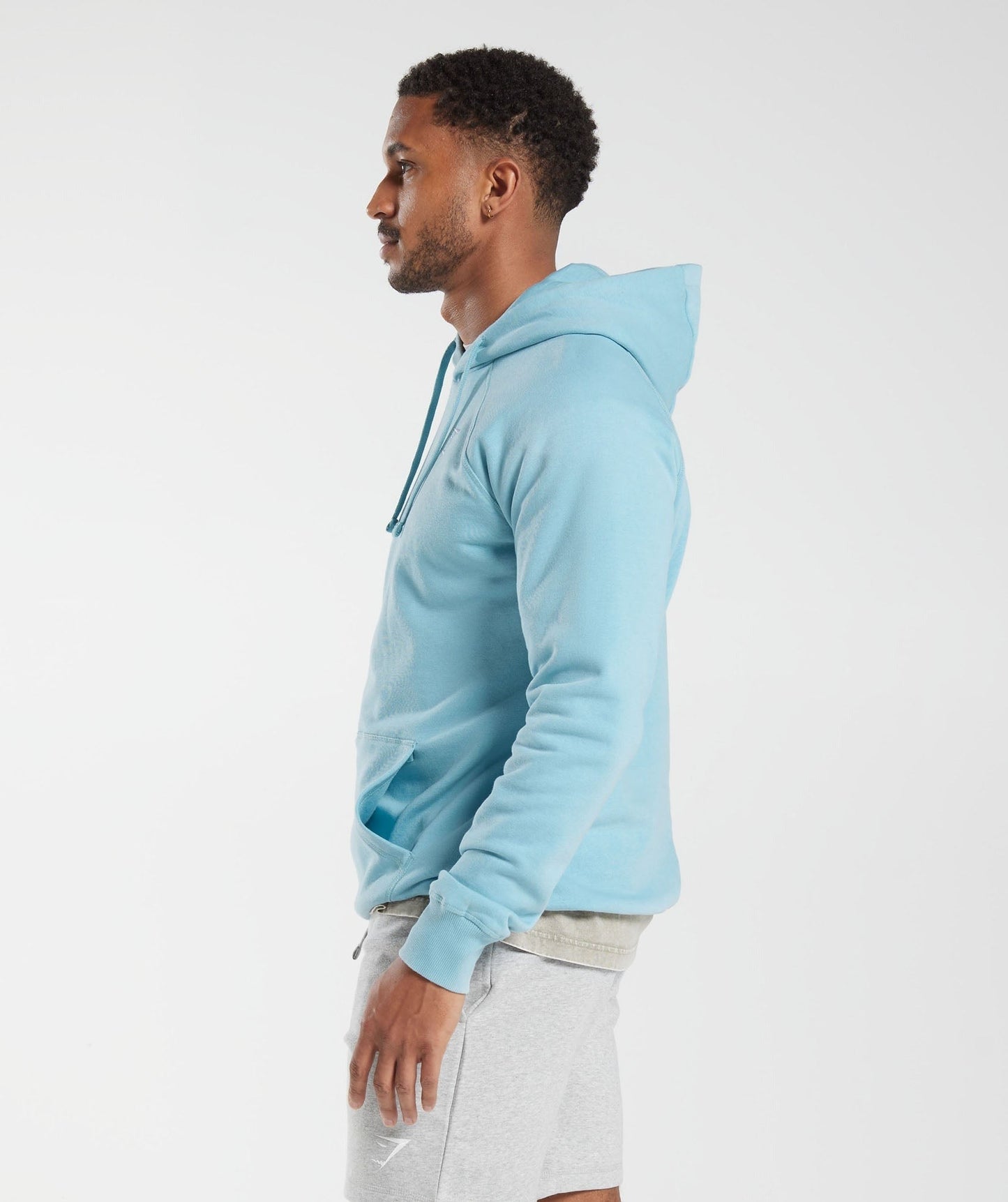 Gymshark Crest Hoodie - Iceberg Blue