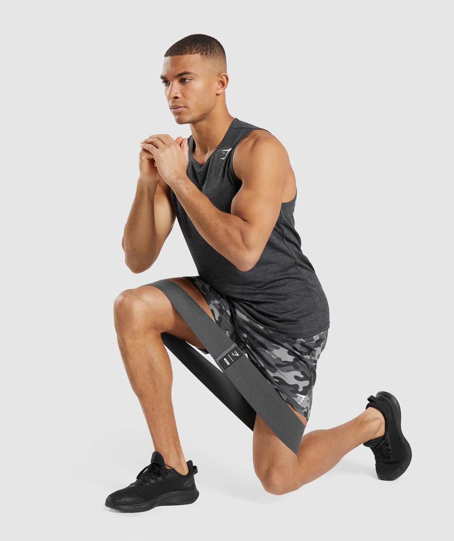 Gymshark Medium Glute Band - Charcoal Grey