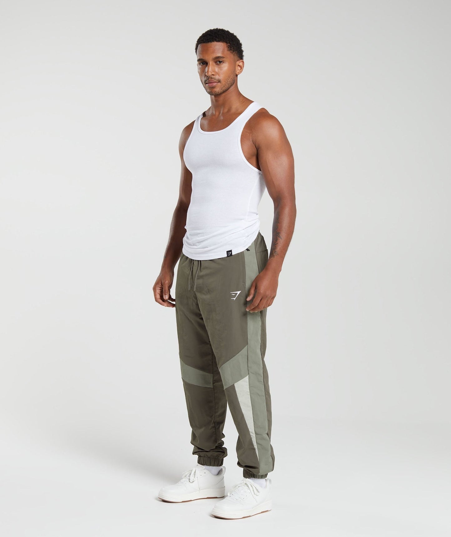 Gymshark Retro Track Pants - Brown