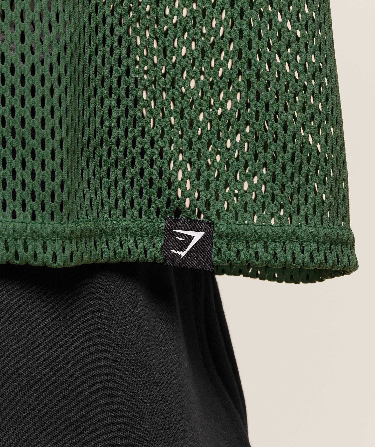 Gymshark Mesh Oversized Tank - Classic Green