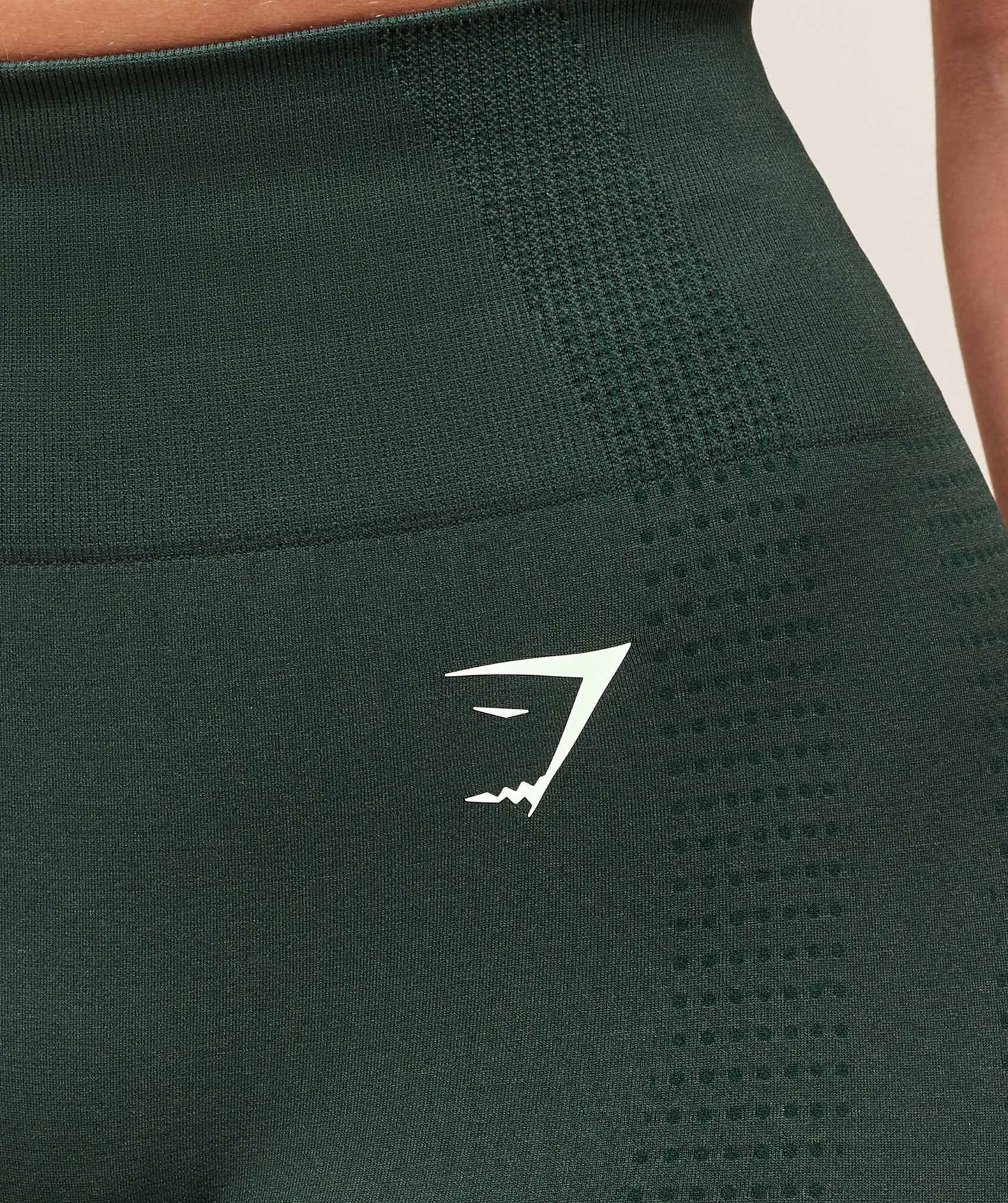 Gymshark Vital Seamless Shorts - Woodland Green Marl