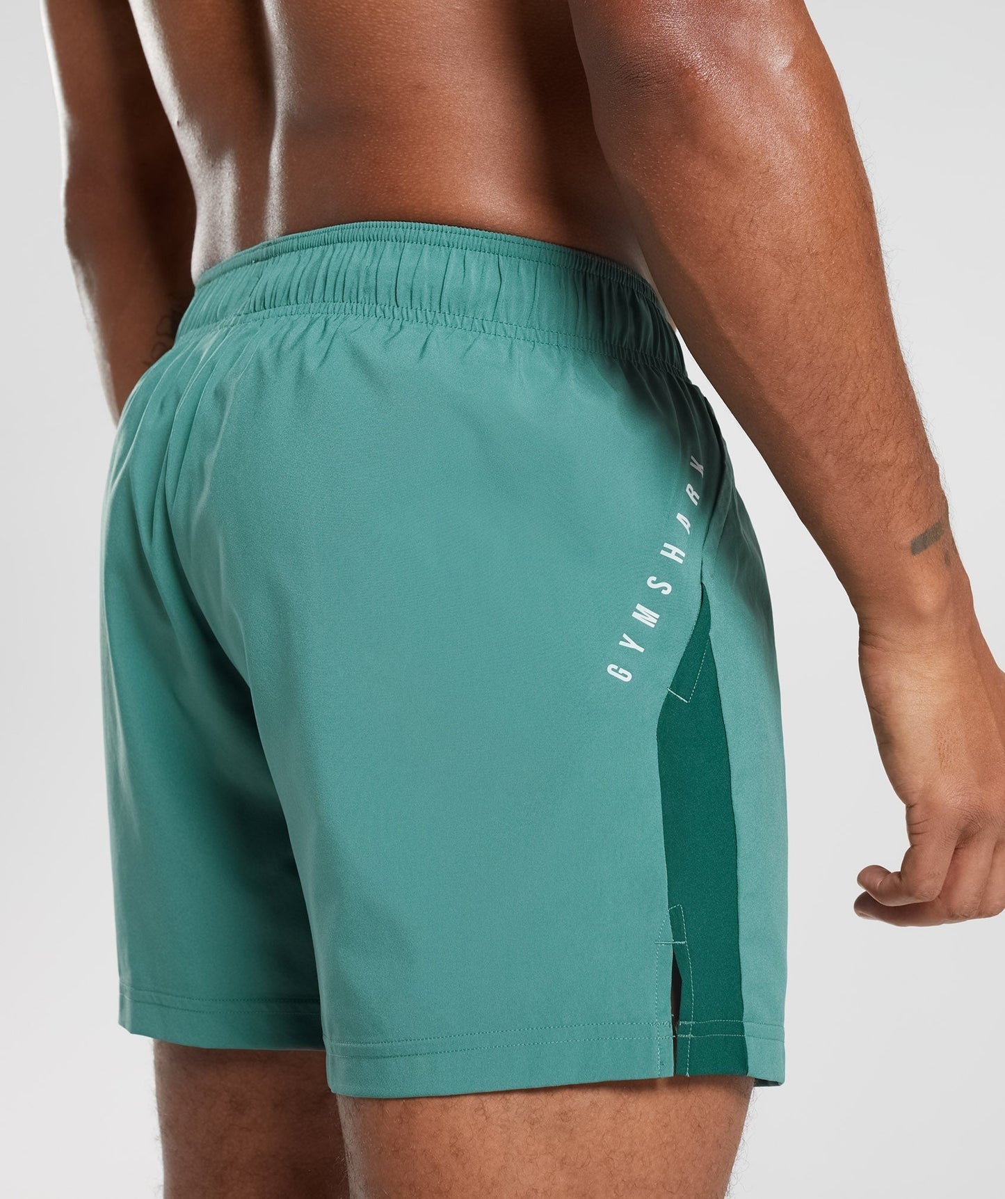 Gymshark Sport 5" Shorts - Hoya Green/Woodland Green
