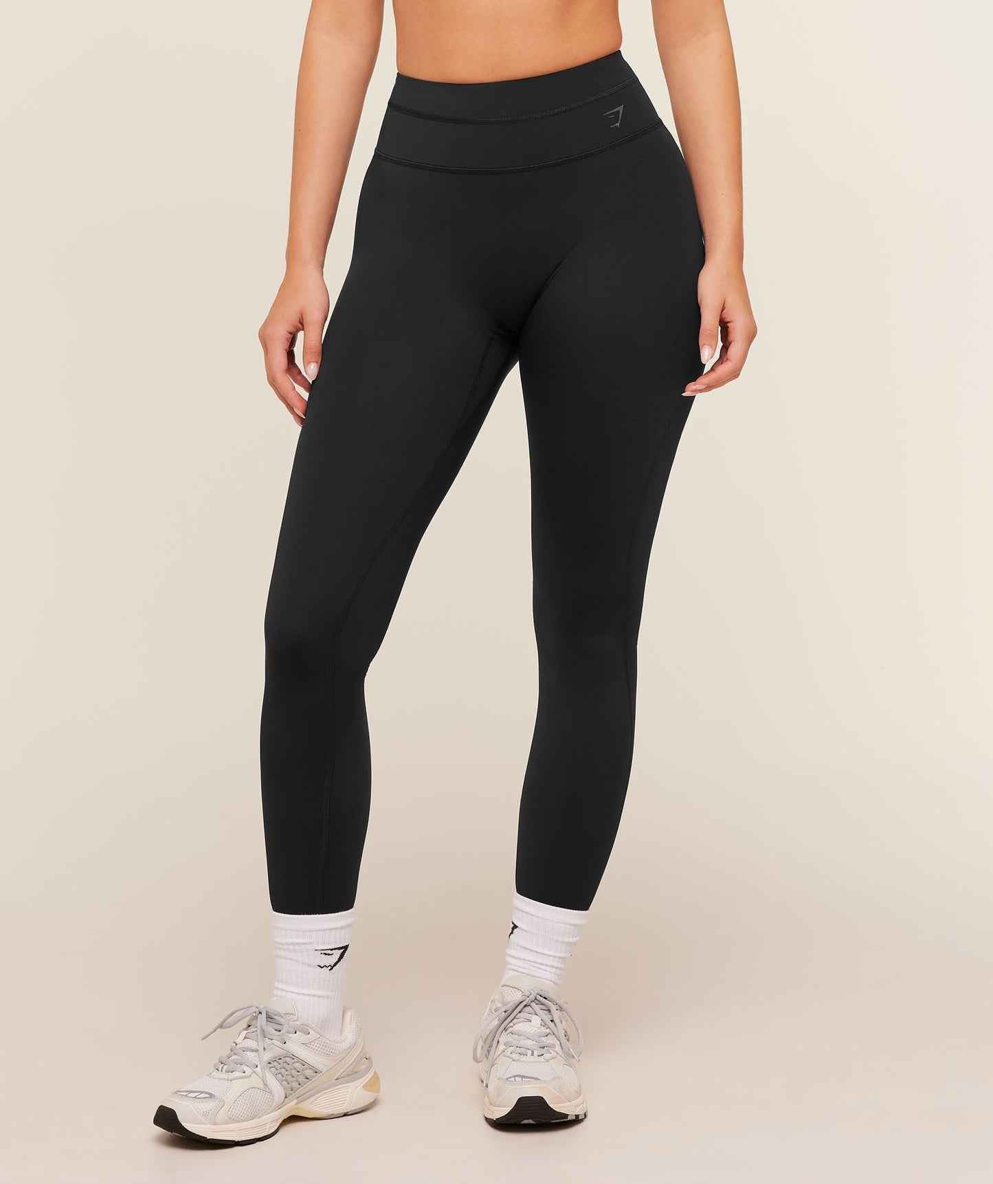 Gymshark Crossover Back Leggings - Black