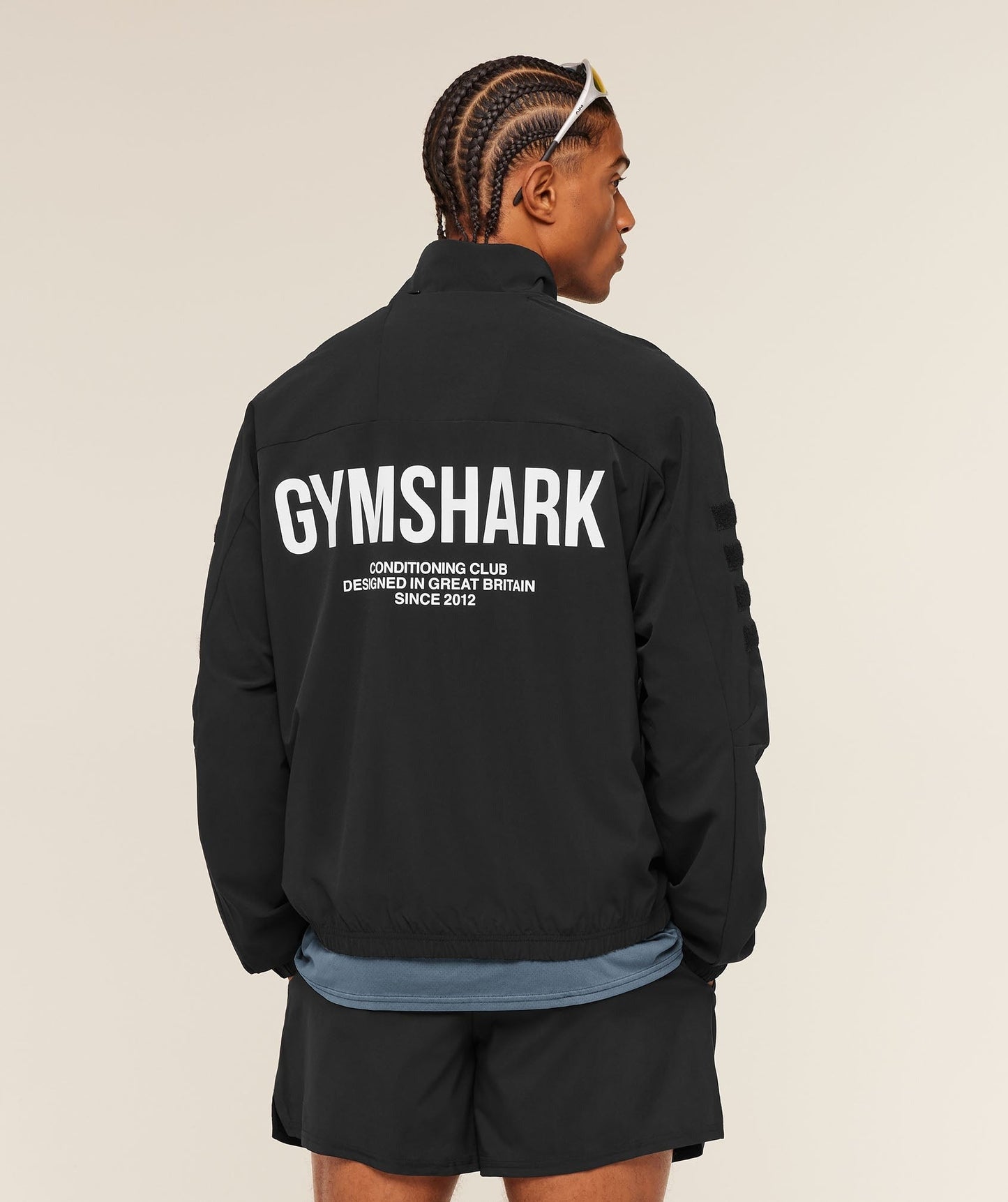 Gymshark Conditioning Club Track Patch Jacket - Black
