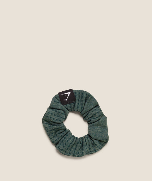 Gymshark Vital Scrunchie - Obsidian Green Marl