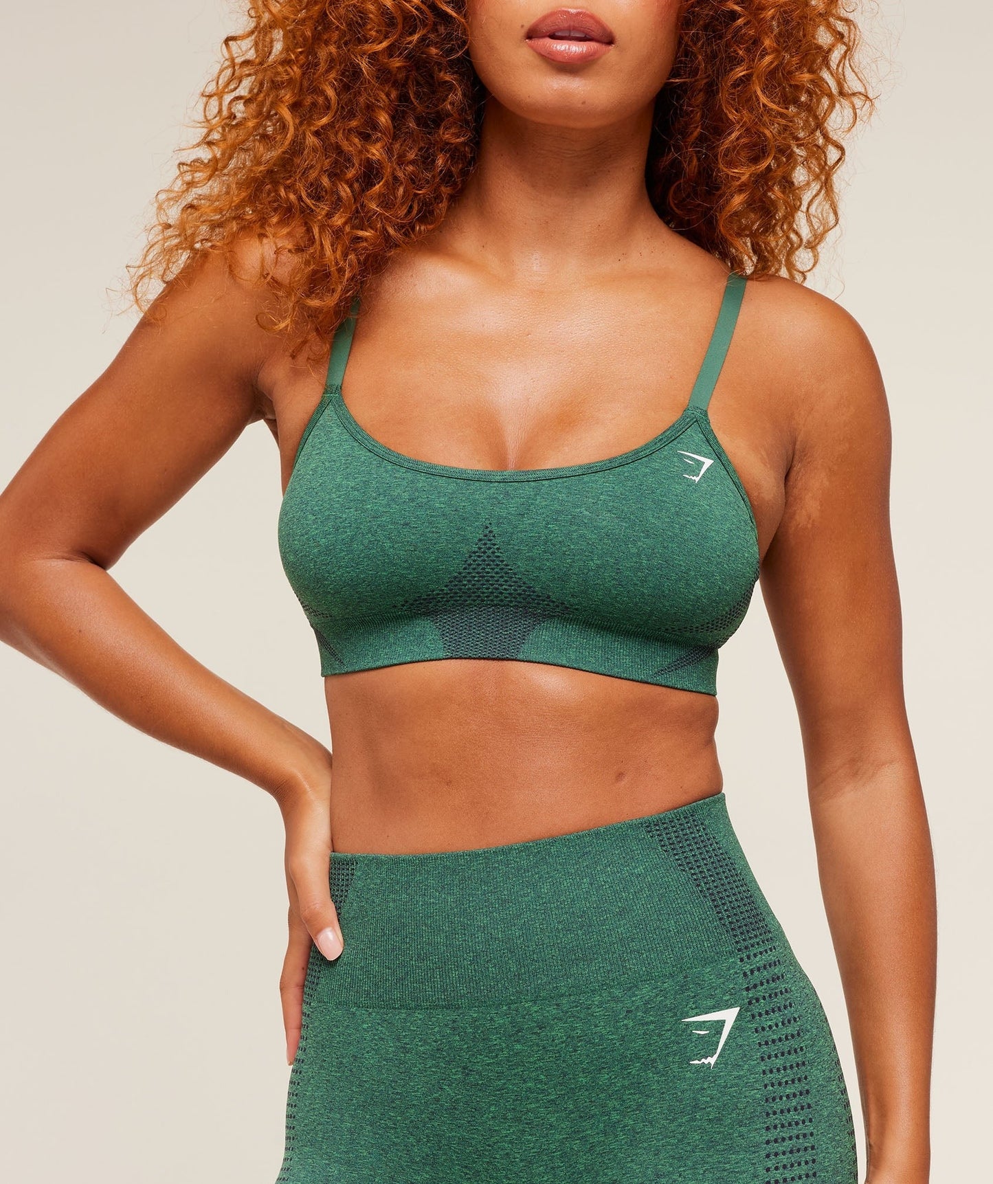 Gymshark Vital Sports Bra - GS Lift Green/ Marl