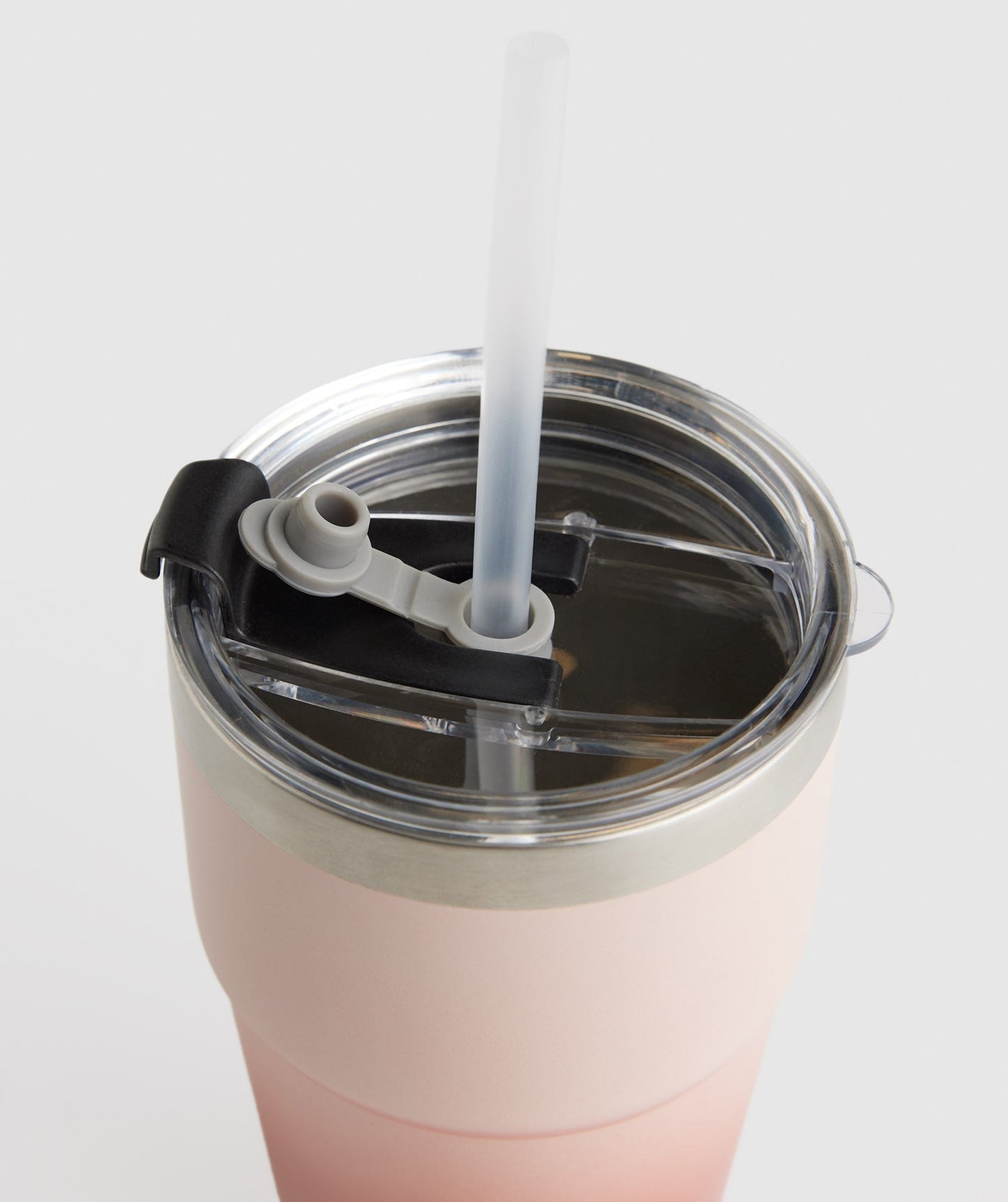 Gymshark Insulated Straw Cup - Misty Pink/Terracotta Pink