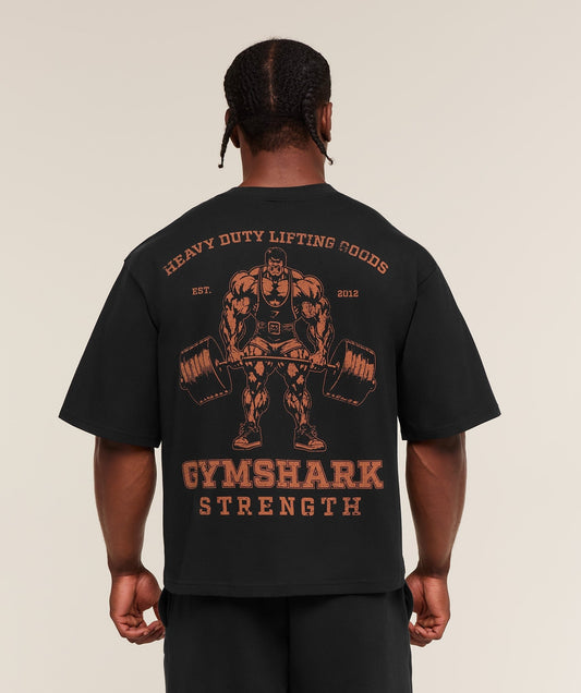 Gymshark Strength T-Shirt - Black