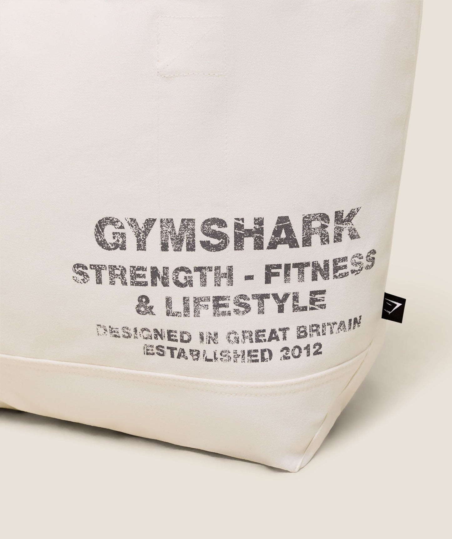 Gymshark Strength Tote - GS Soft White