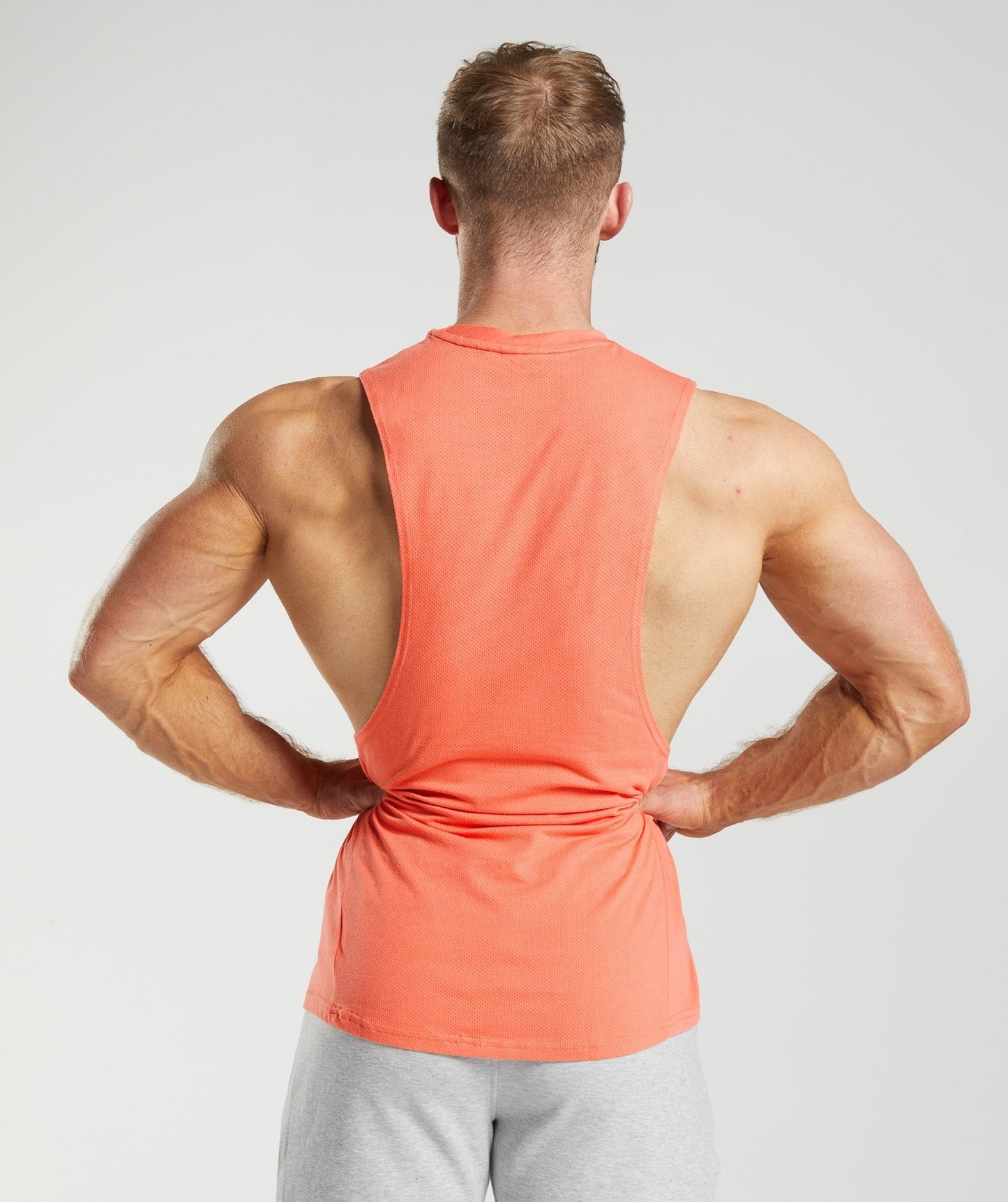 Gymshark React Drop Arm Tank - Aerospace Orange