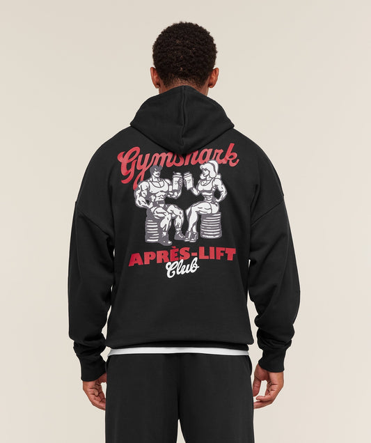 Gymshark AprÃ ̈s-Lift Club Hoodie - Black