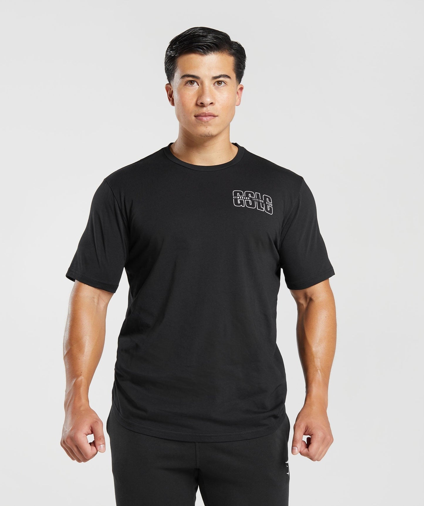 Gymshark Lifting Club T-Shirt - Black