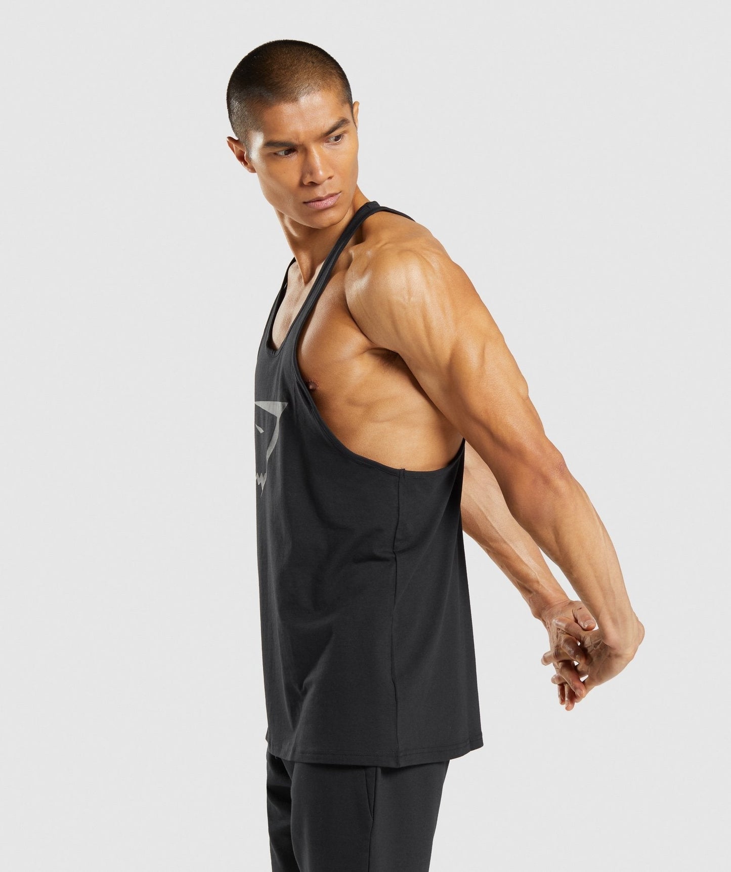Gymshark Sharkhead Infill Stringer - Black