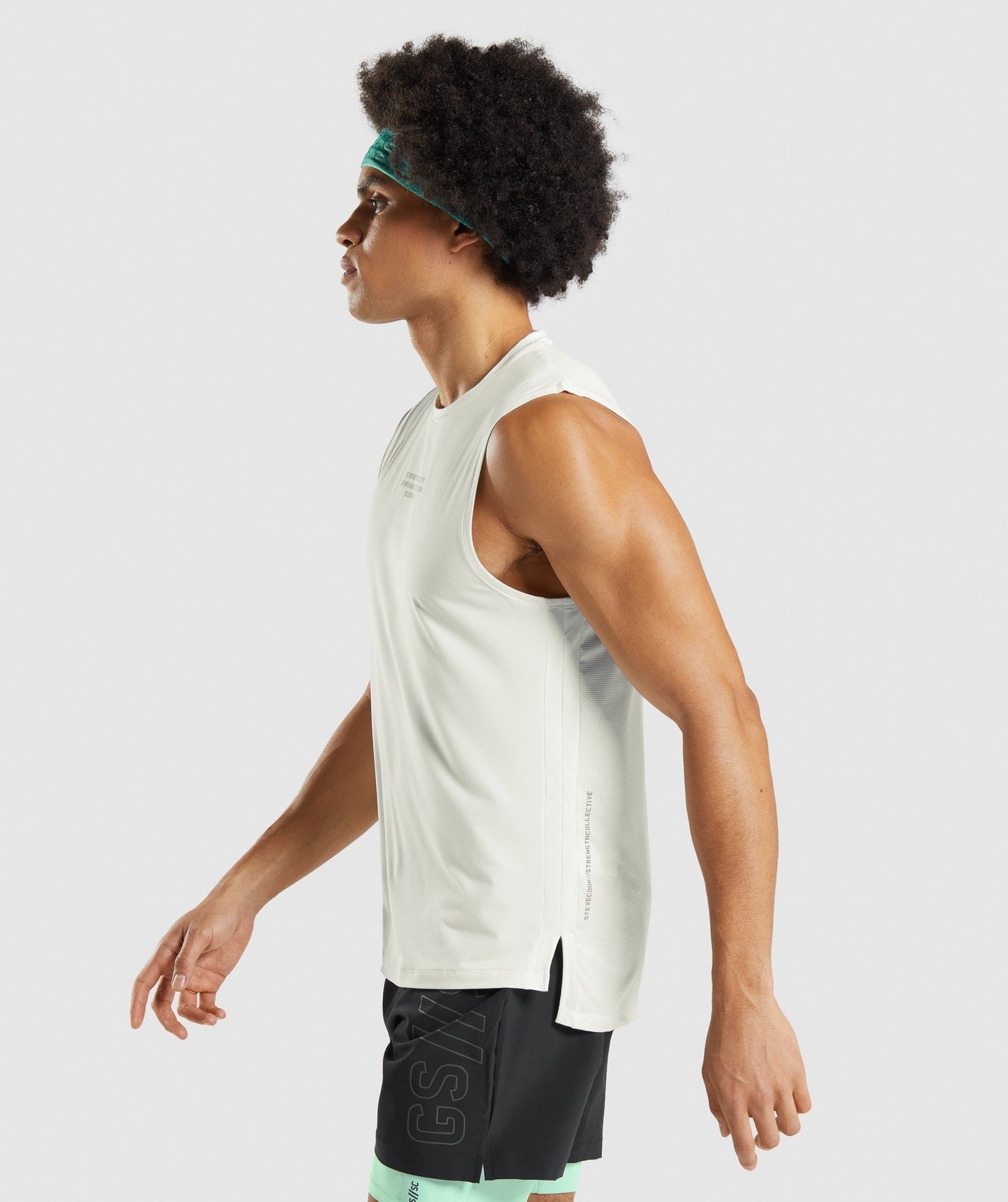 Gymshark //Steve Cook Tank - Off White