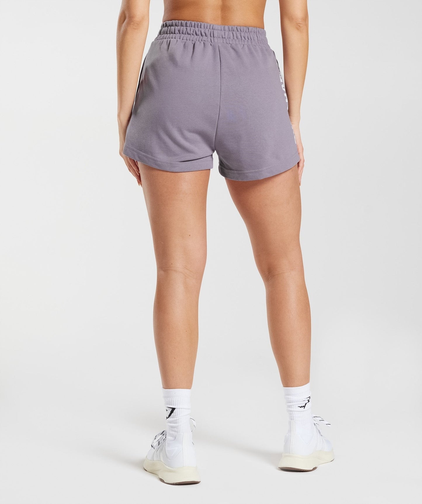 Gymshark Fraction Sweat Shorts - Slate Lavender