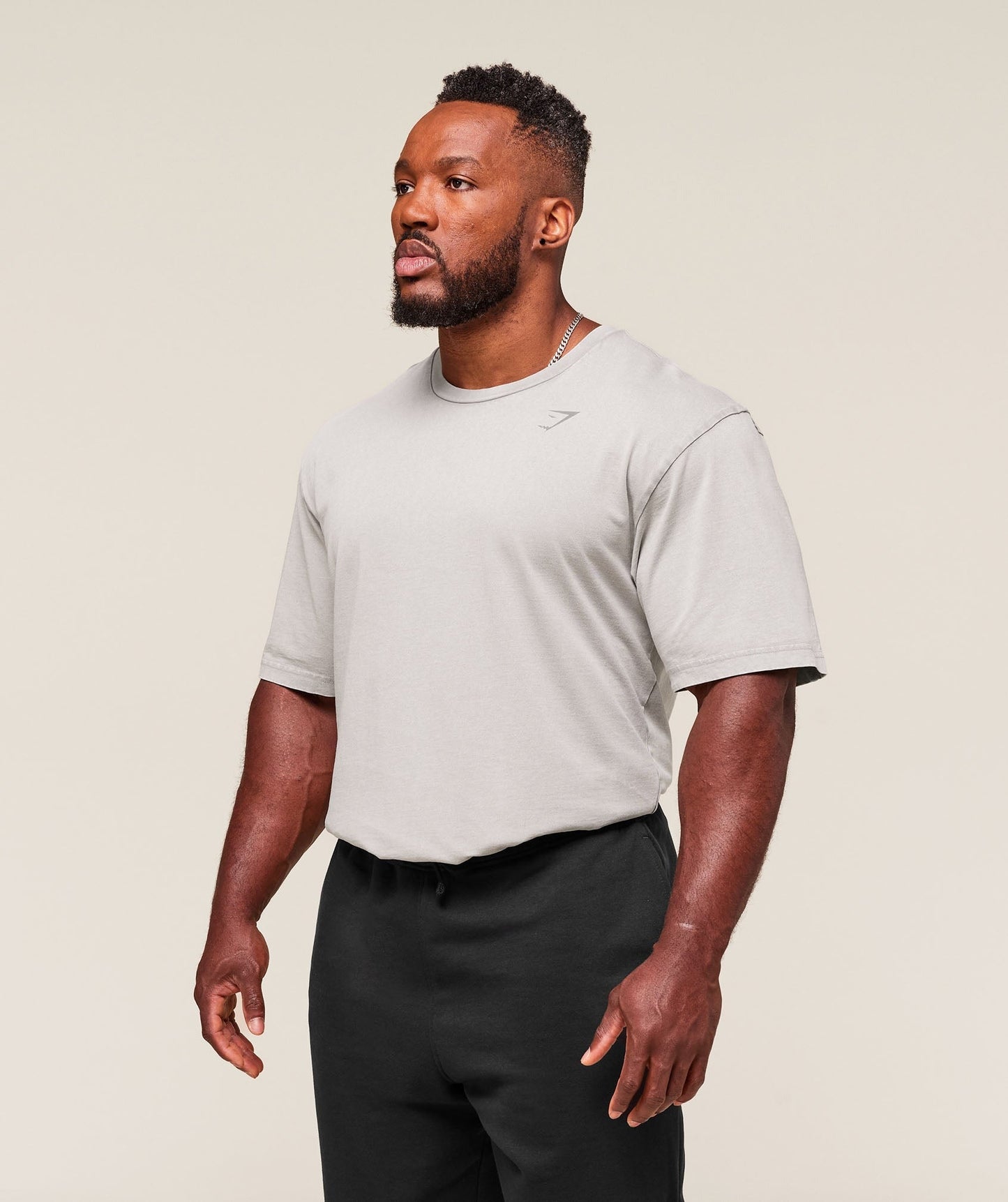 Gymshark Power Washed T-Shirt - Smokey Grey