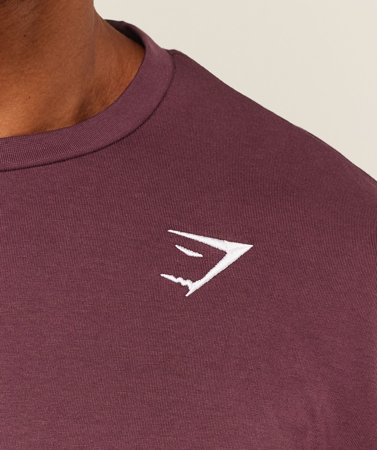 Gymshark Crest T-Shirt - GS Impact Burgundy