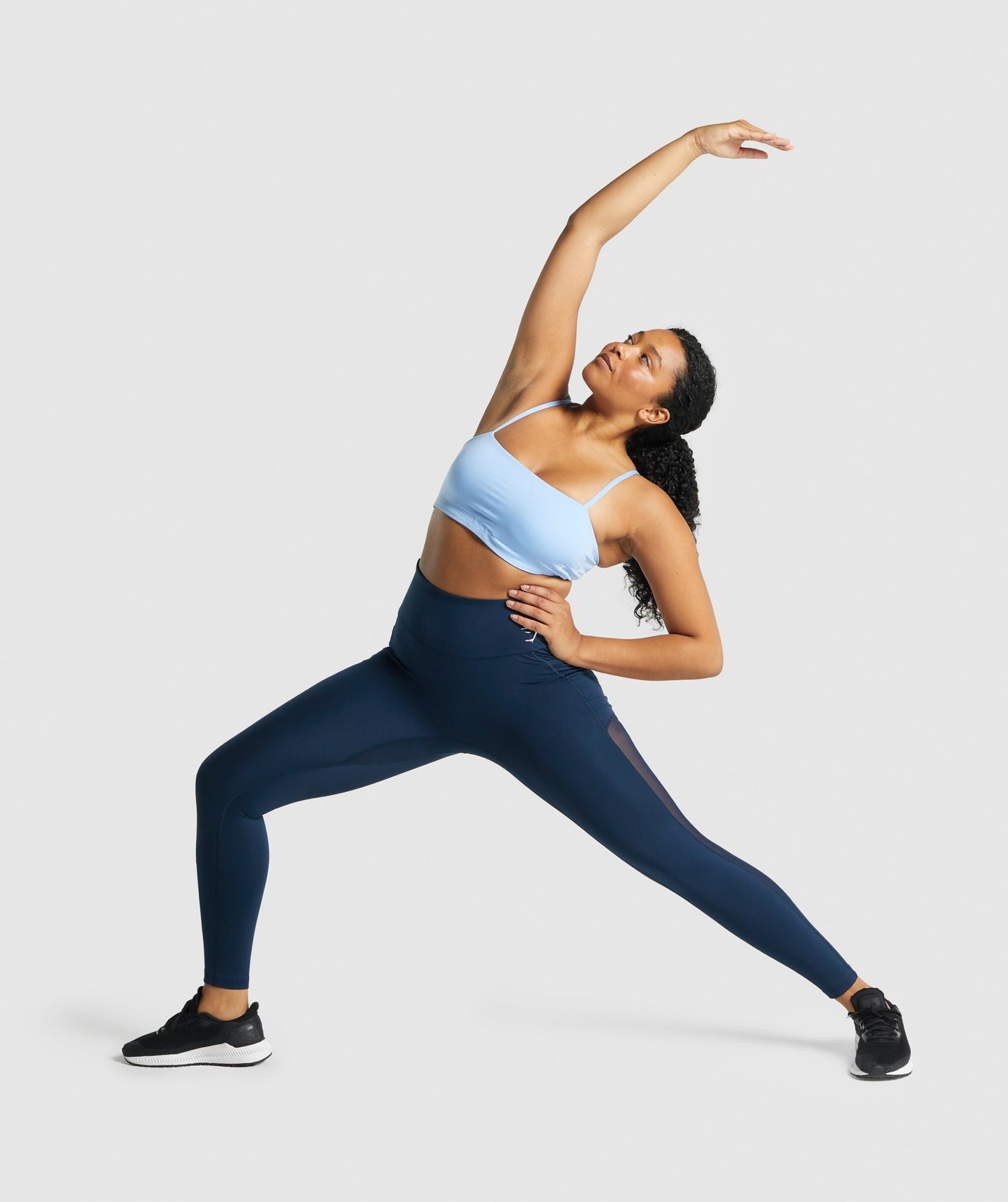 Gymshark Training Mesh Pocket Leggings - Navy