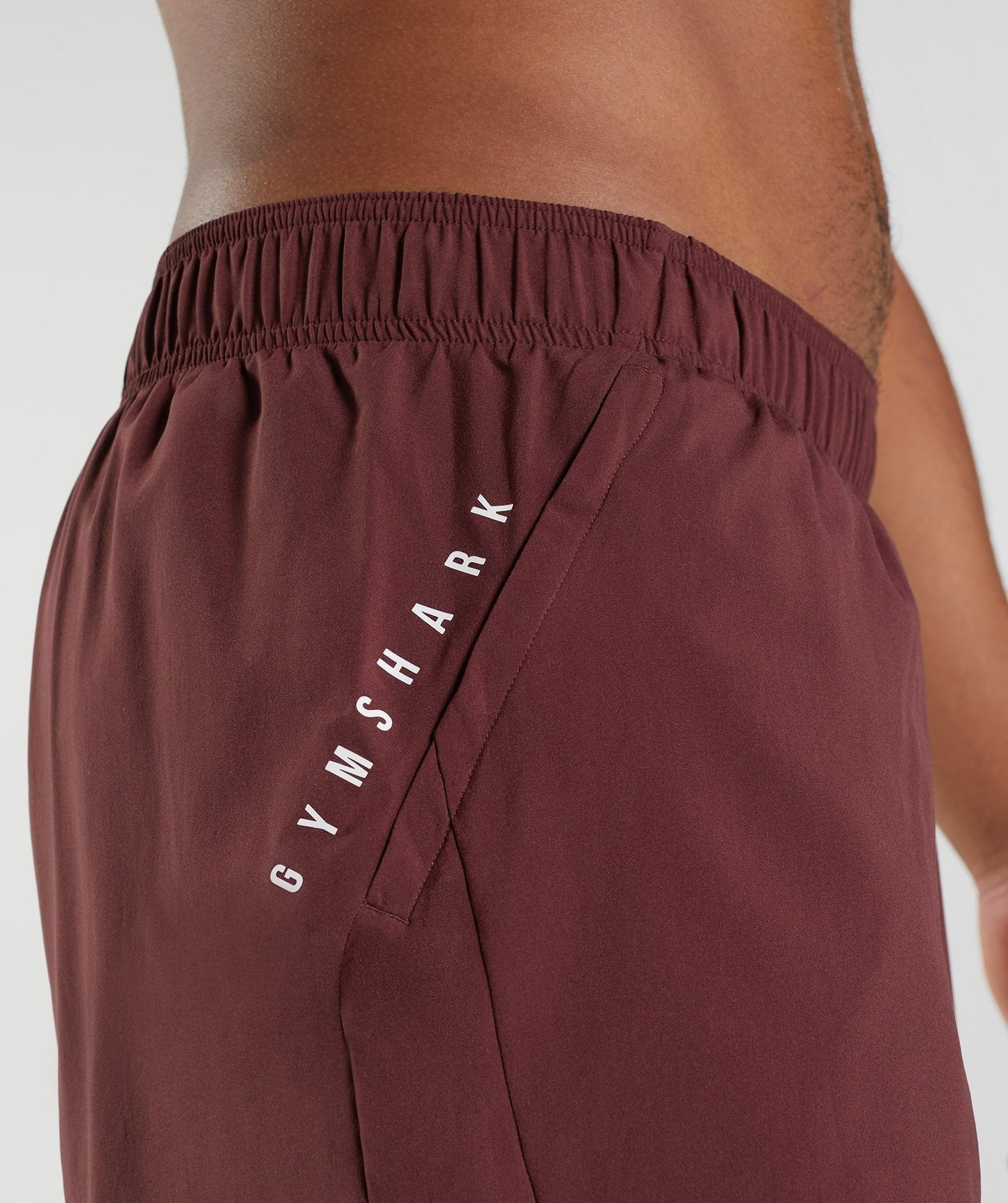 Gymshark Sport 5" 2 In 1 Shorts - Baked Maroon/Salsa Red