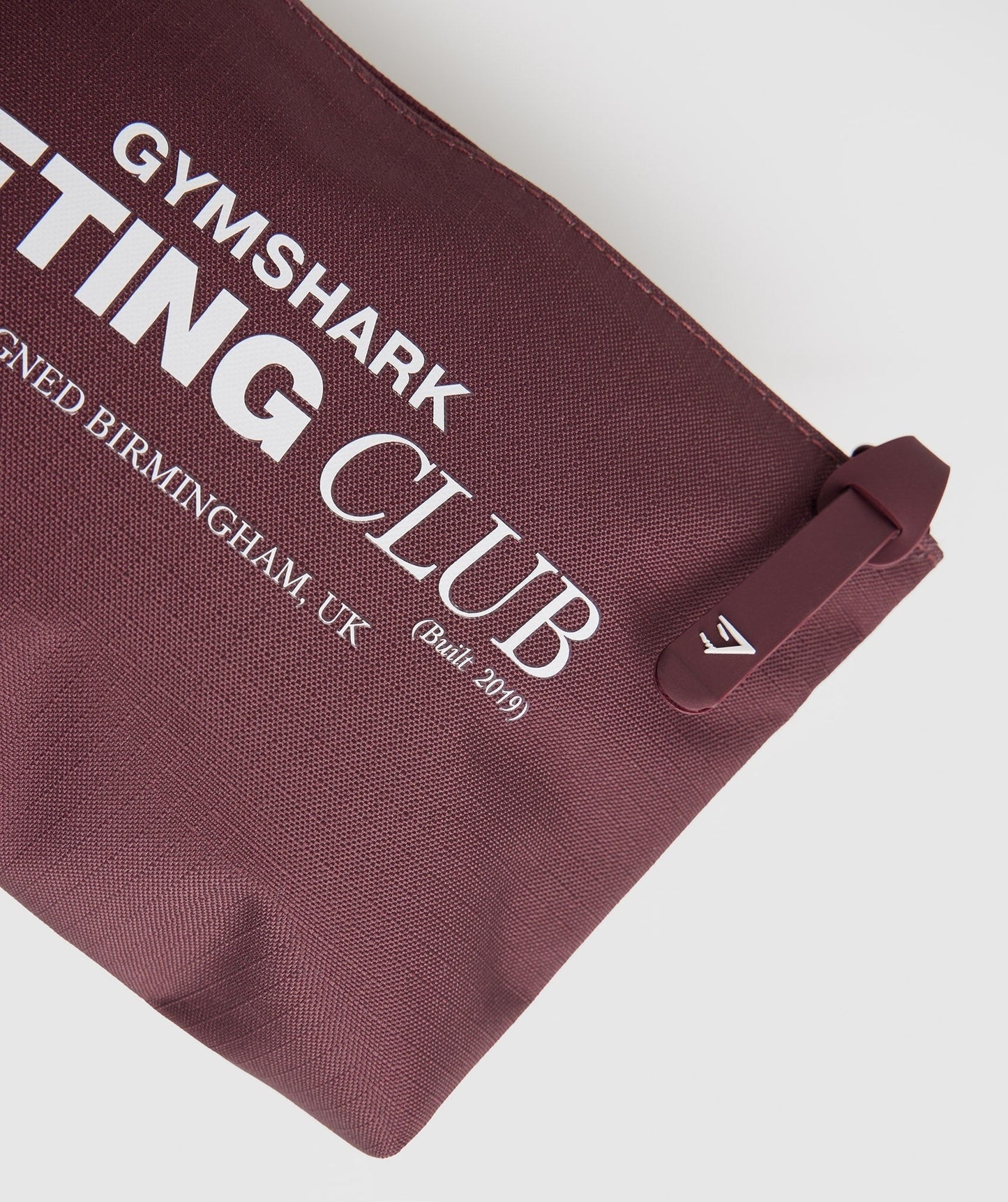 Gymshark Social Club Cosmetic Bag - Cherry Brown