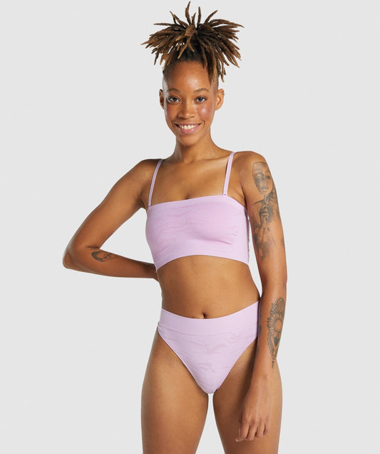 Gymshark Seamless Bandeau - Light Pink