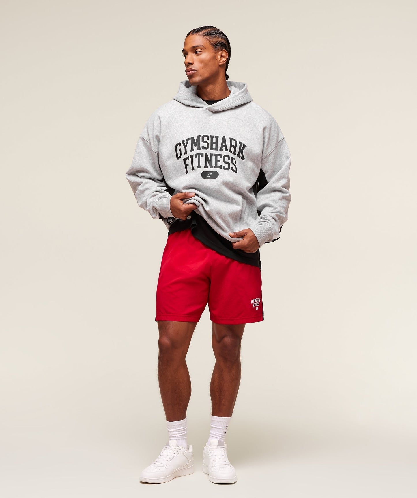 Gymshark Campus 7" Shorts - Conditioning Red