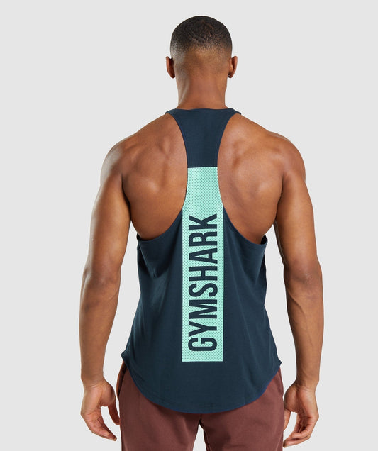 Gymshark Bold Stringer - Navy