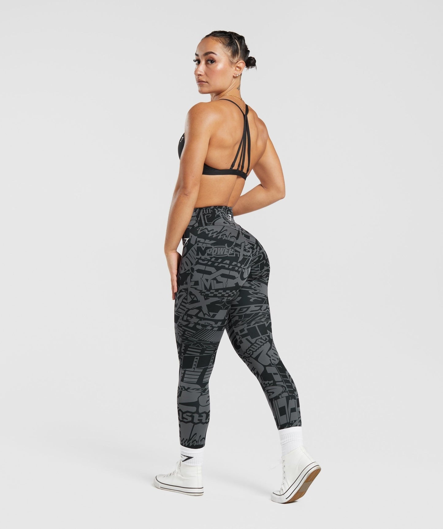 Gymshark Power Regular Leggings - Dark Grey