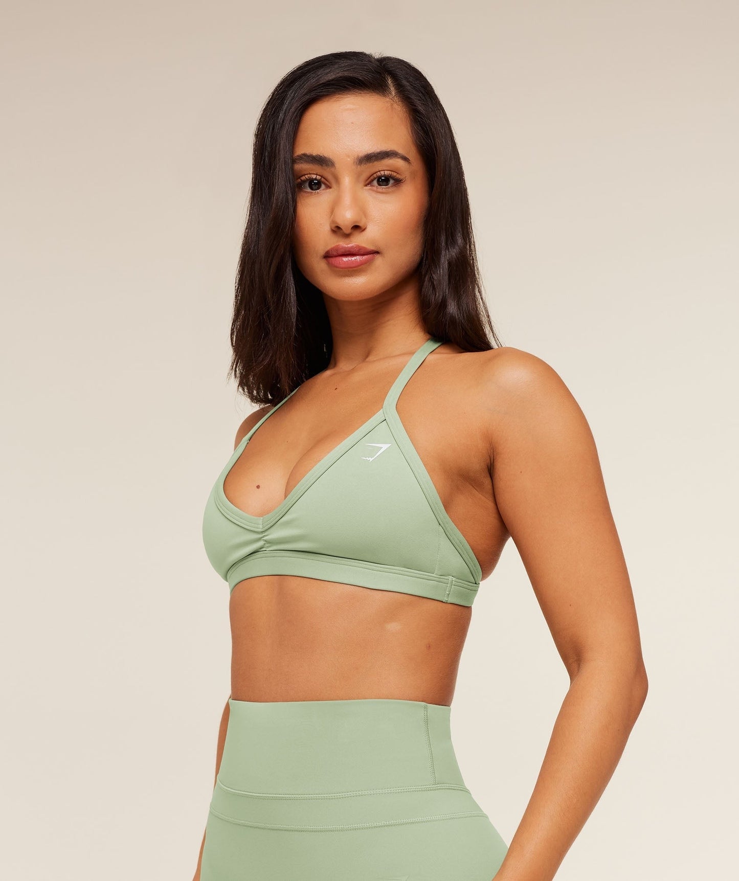 Gymshark Minimal Sports Bra - Haze Green