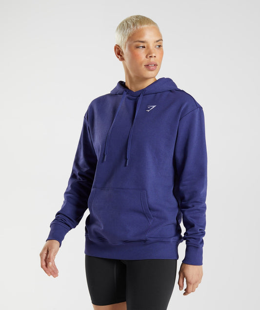Gymshark Training Oversized Hoodie - Neptune Purple