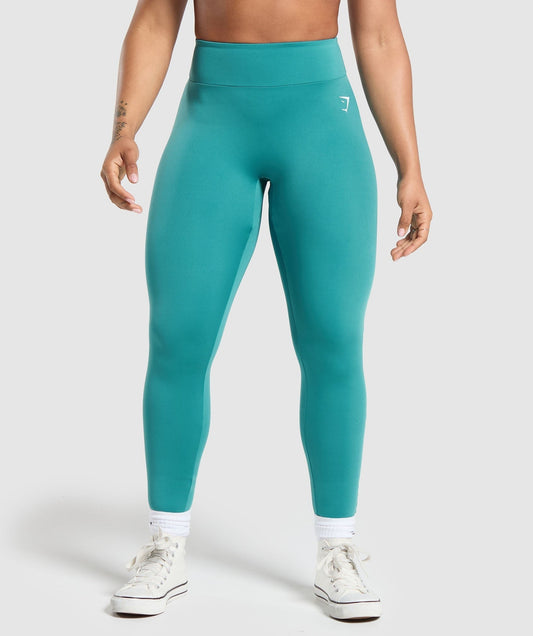 Gymshark Reps Short Leggings - Bondi Teal