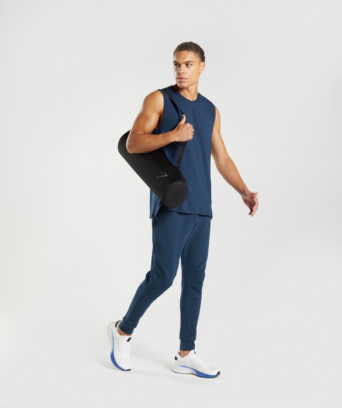 Gymshark Studio Breath Tank - Navy