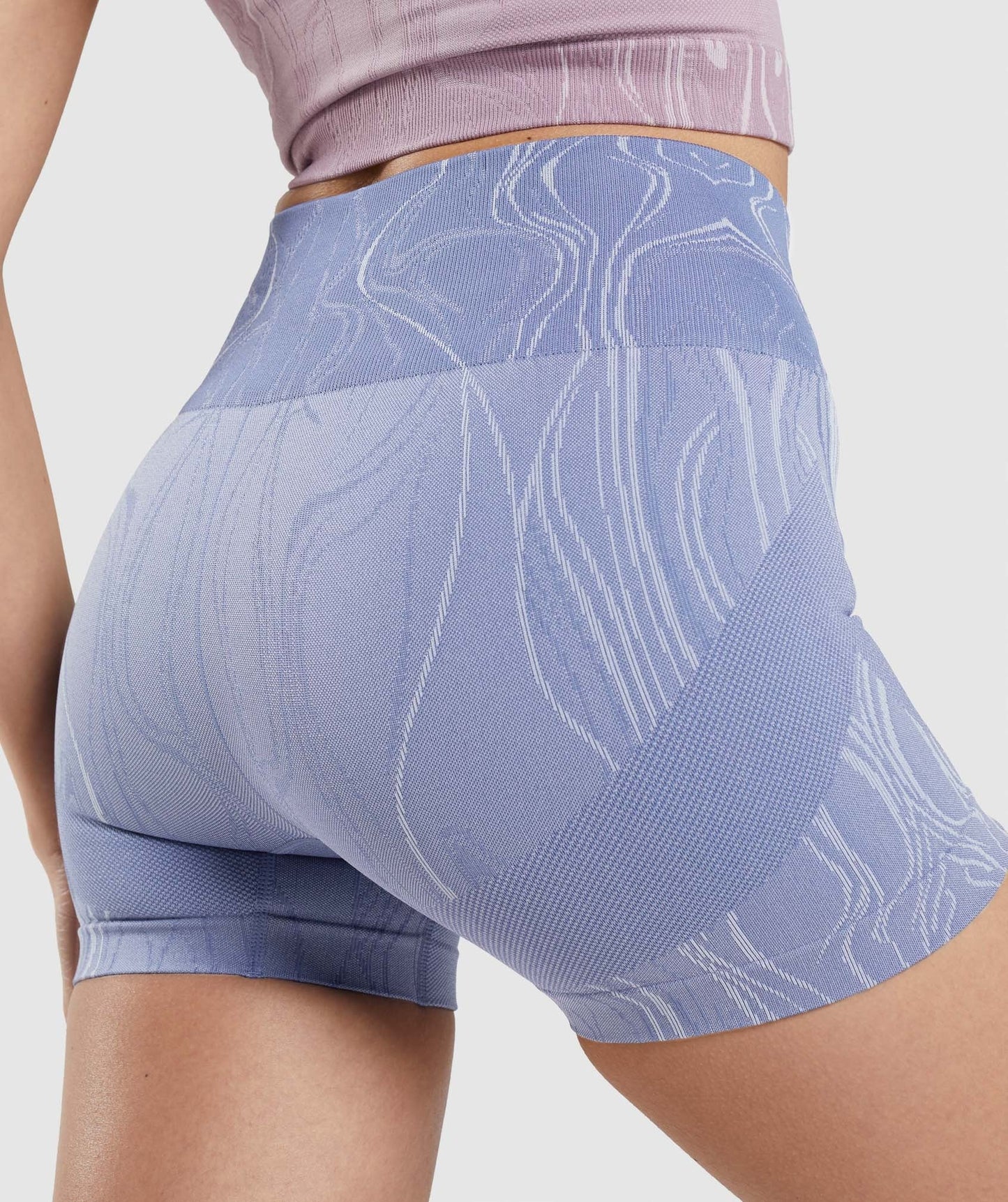 Gymshark Mercury Seamless Shorts - Blue