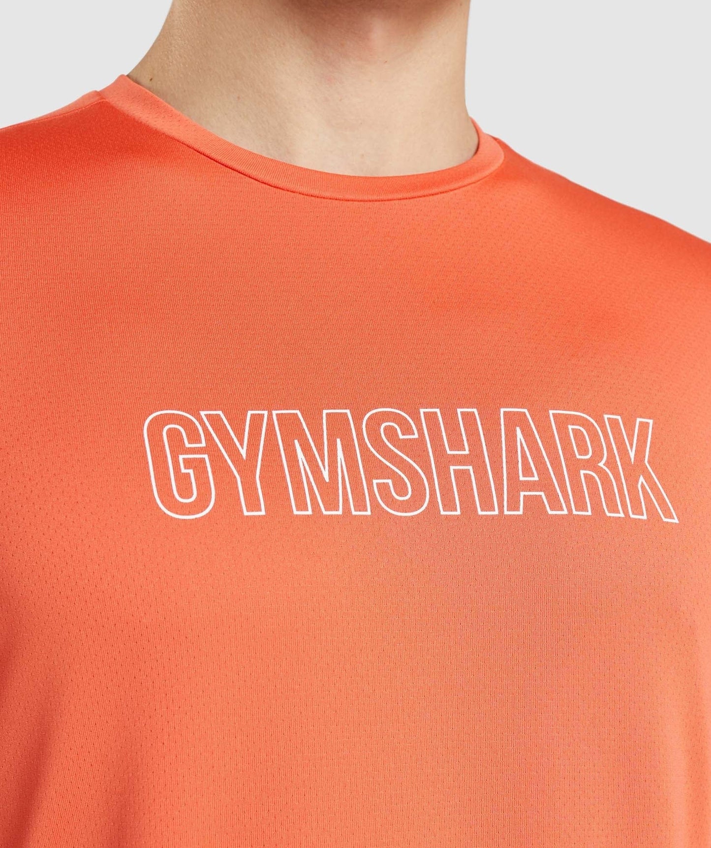 Gymshark Arrival Graphic T-Shirt - Papaya Orange