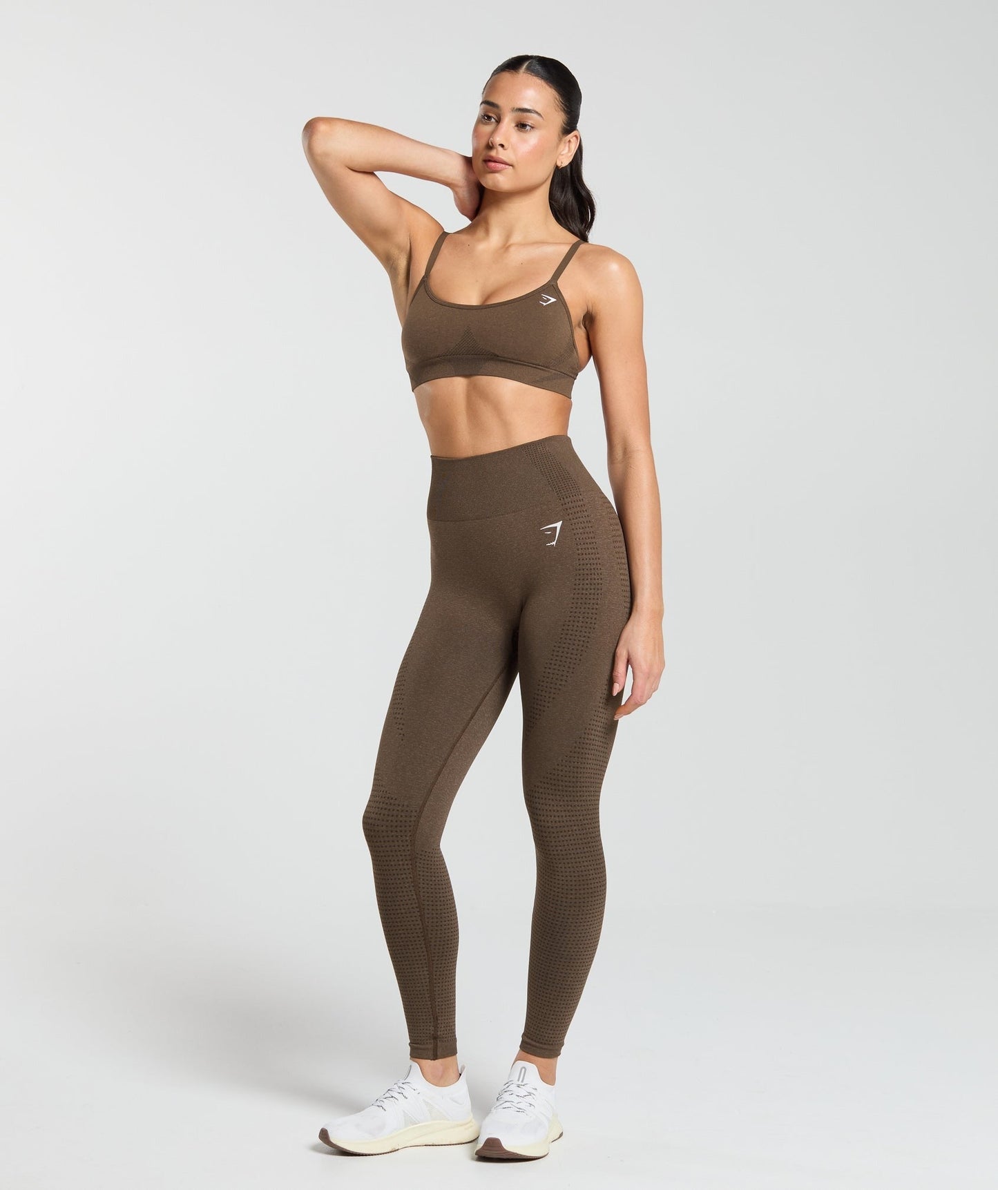 Gymshark Vital Sports Bra - Espresso Marl