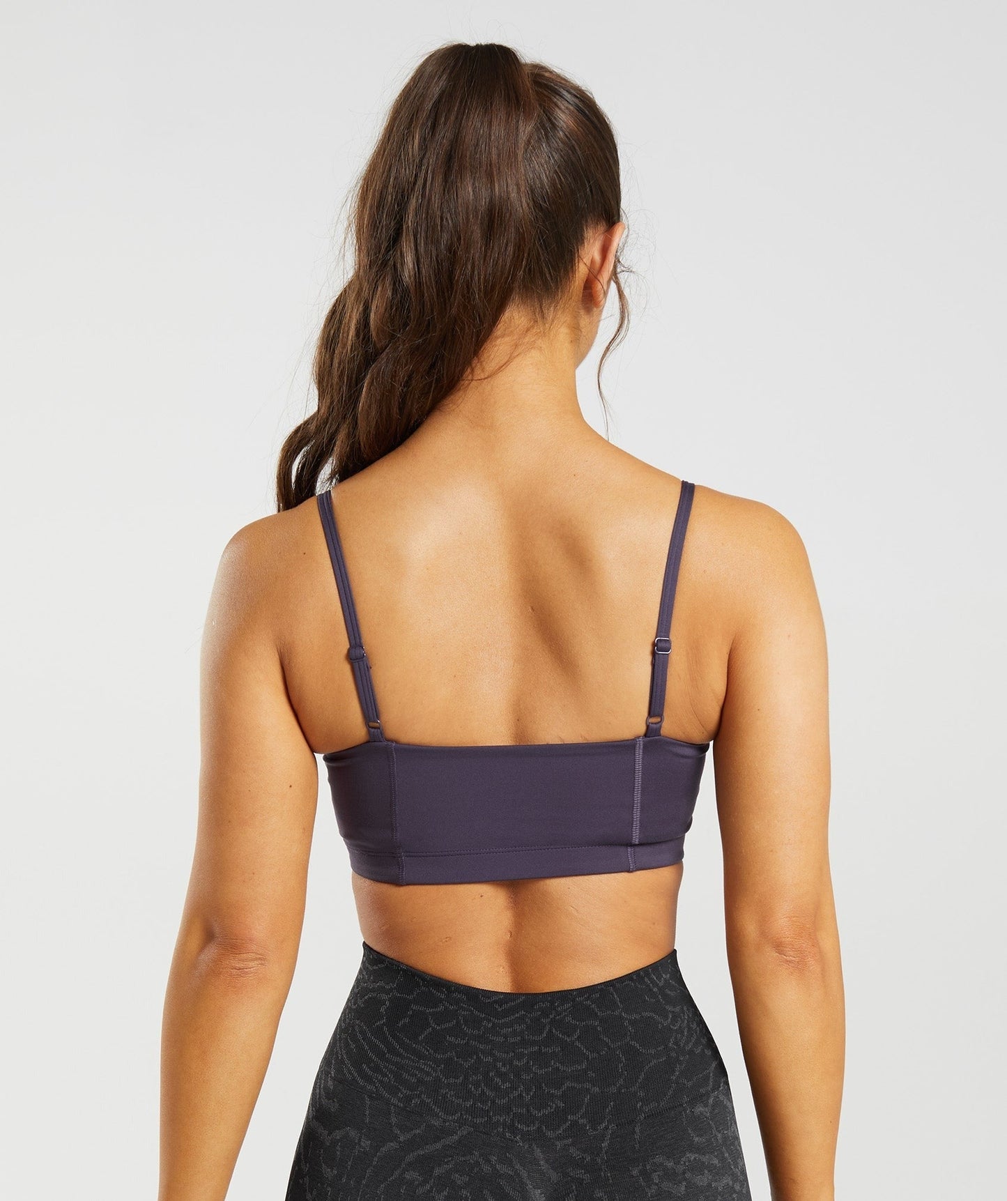 Gymshark Legacy Bandeau Bra - Rich Purple