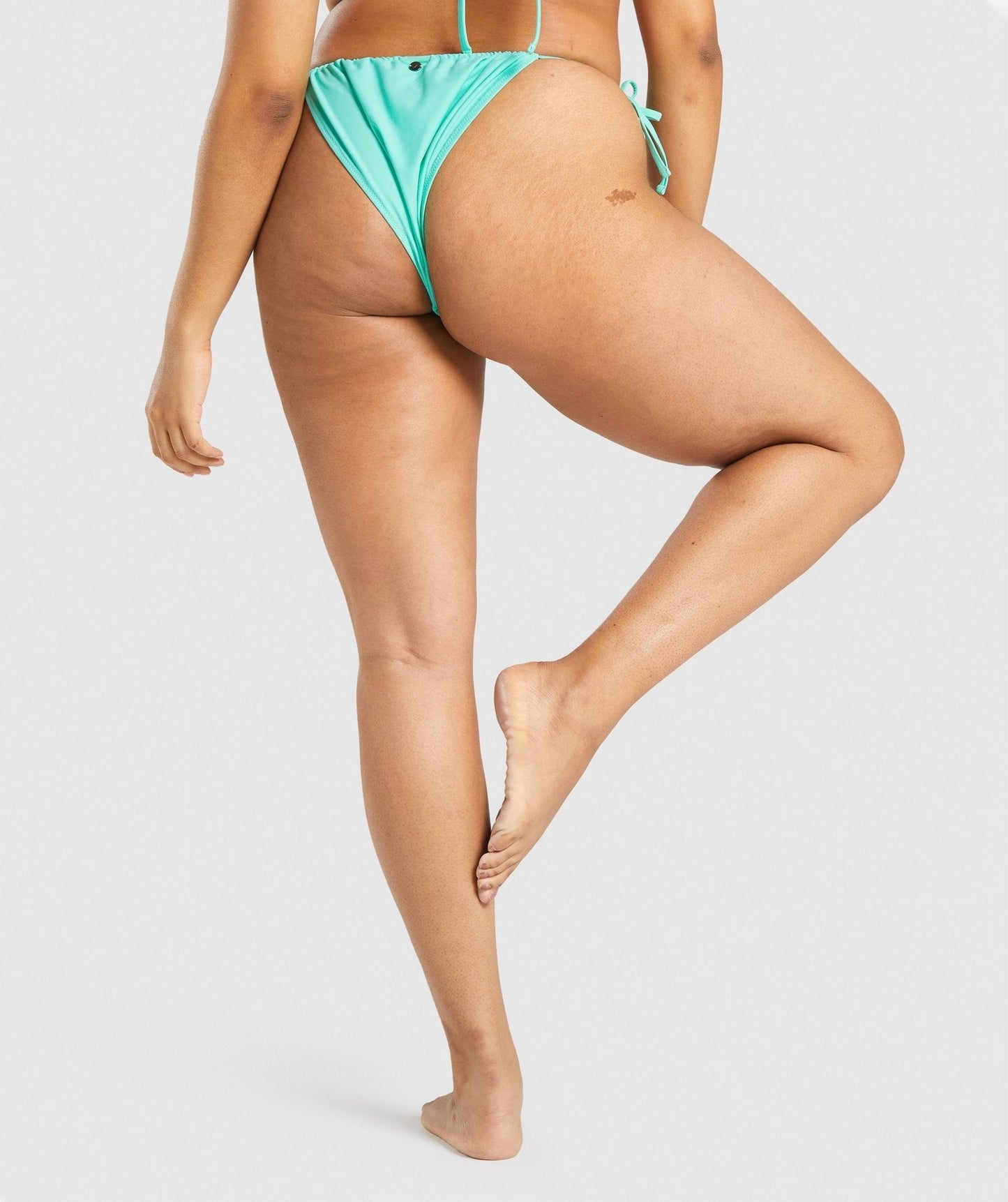 Gymshark Triangle Bikini Bottoms - Turquoise