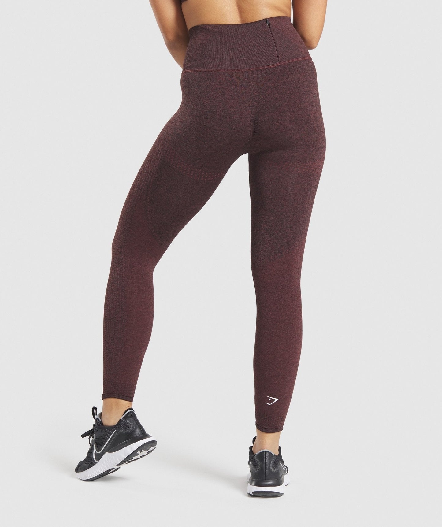 DNU - Gymshark Vital Rise Seamless Leggings - Brown Marl