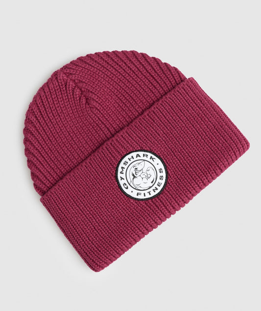 Gymshark Legacy Deep Cuff Beanie - Raspberry Pink