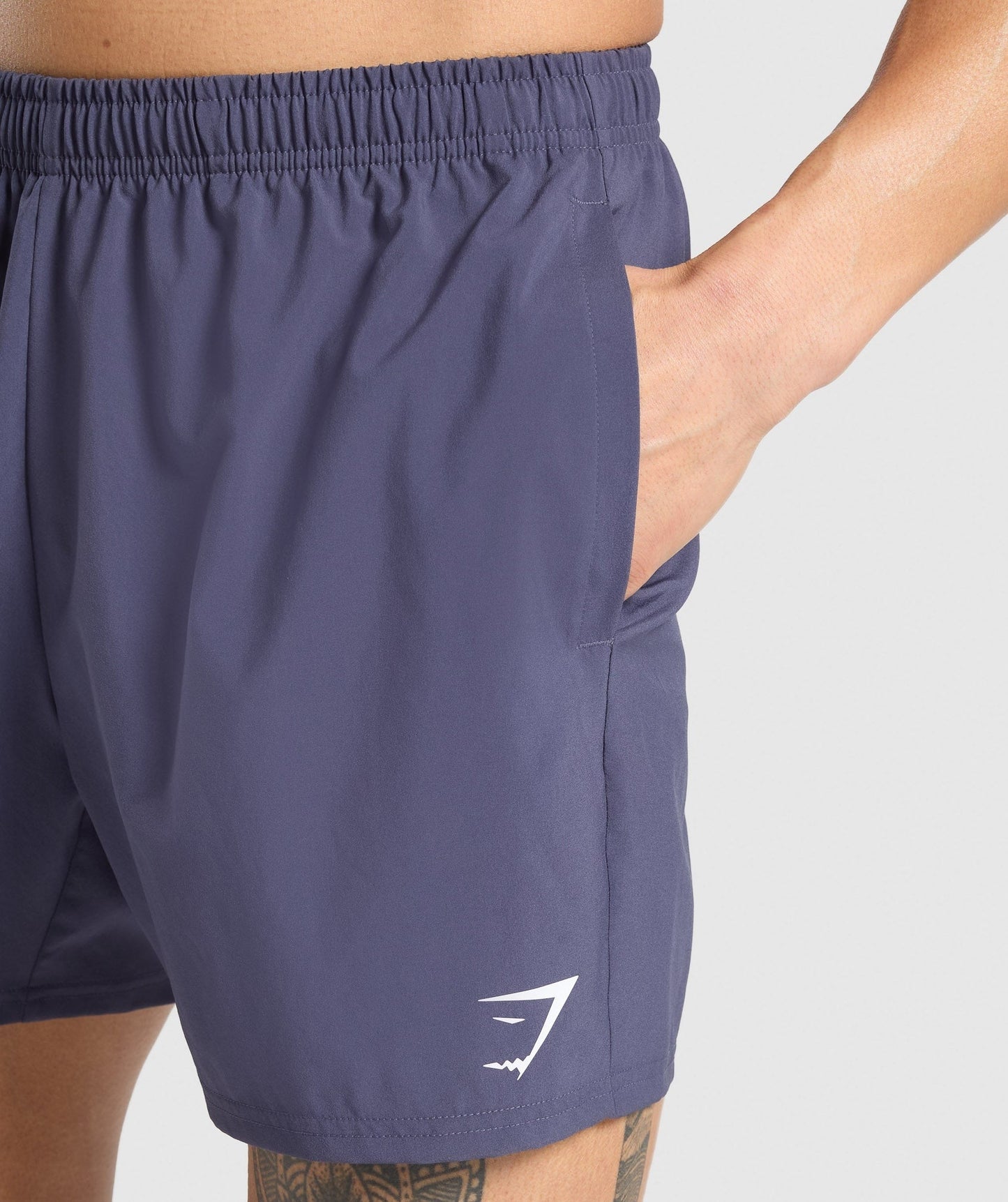 Gymshark Arrival 5" Shorts - Weighted Purple
