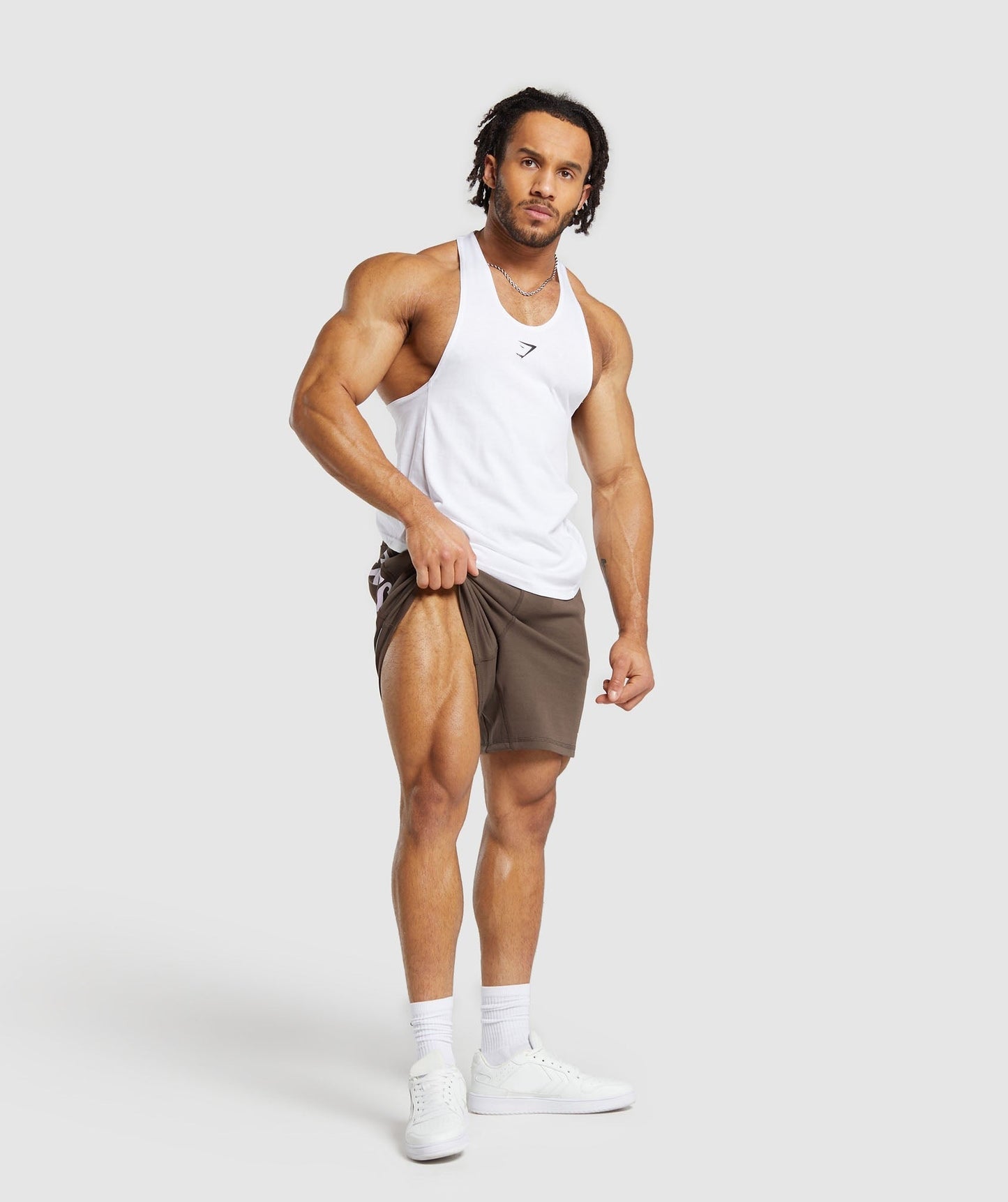 Gymshark Impact Shorts - Walnut Brown