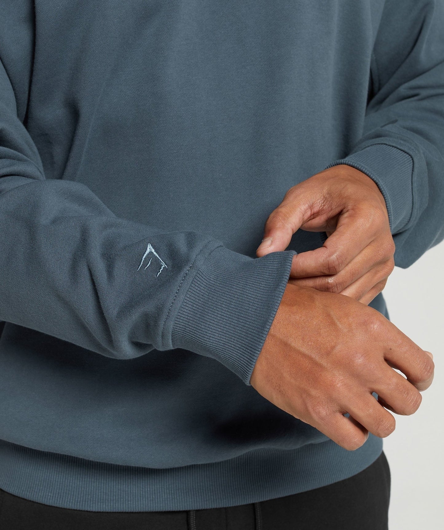 Gymshark Rest Day Essentials Crew - Titanium Blue
